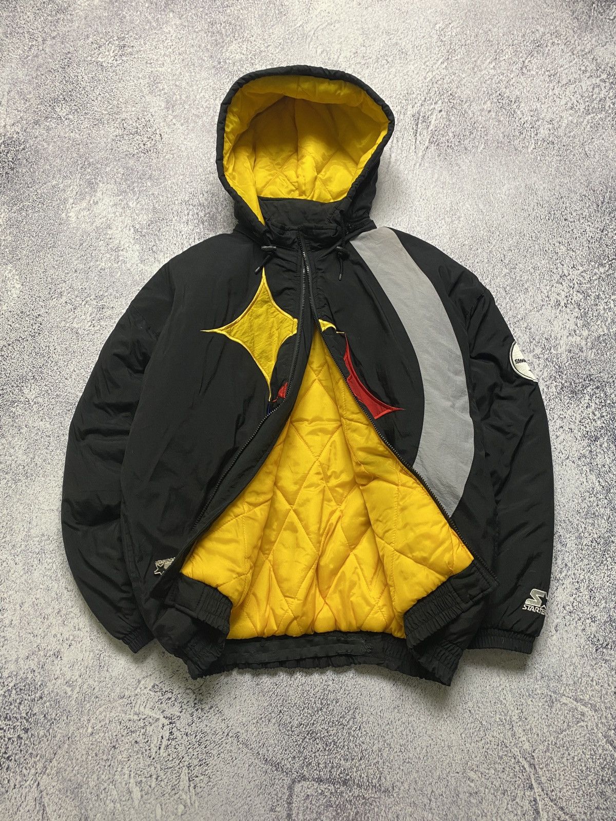 NFL Vintage 90’s Starter NFL Pittsburgh Steelers Jacket Size US L / EU 52-54 / 3 - 5 Thumbnail