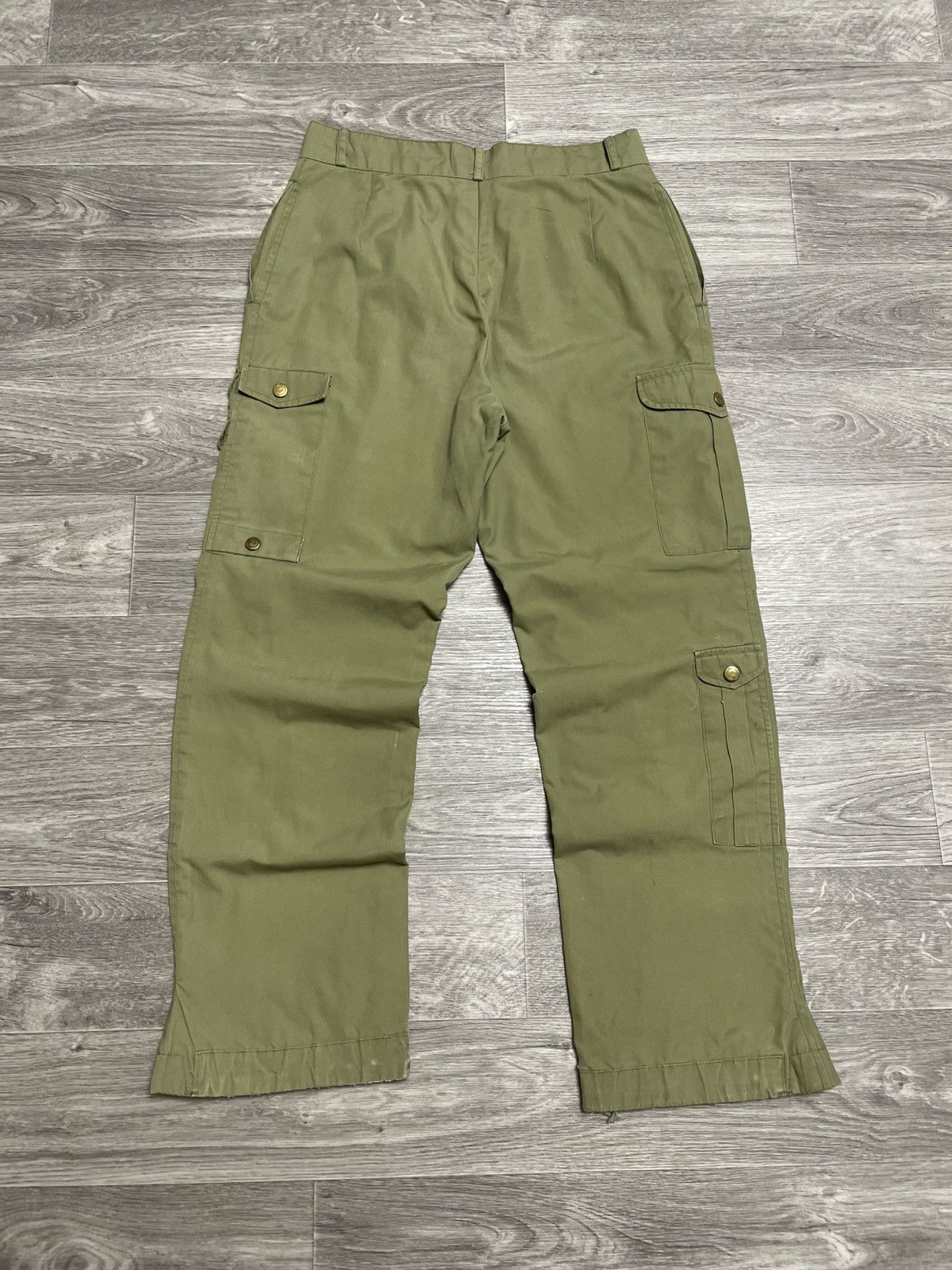 Fjallraven Vintage Fjallraven Khaki Cargo Pants Outdoor 90s Size US 29 - 17 Thumbnail