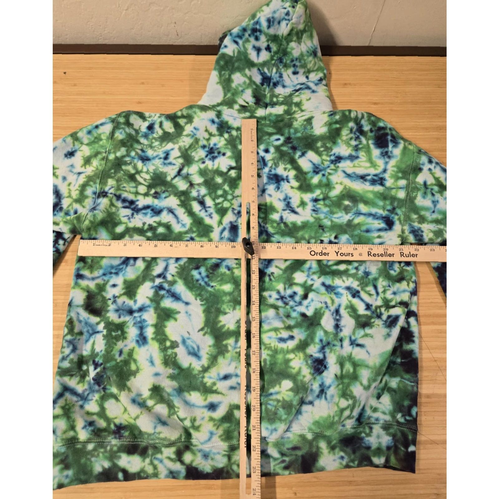 Hanes Hanes Hoodie Mens M Tie Dye Pullover Ultimate Cotton Printpro Sweatshirt Multicolor Graphic Print Size US M / EU 48-50 / 2 - 7 Thumbnail