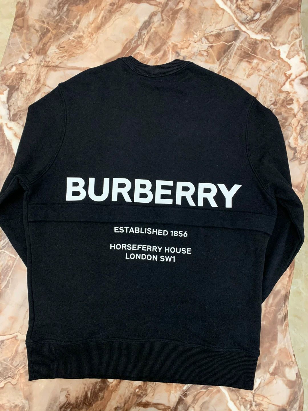Burberry Burberry Authentic Big Logo Sweatshirt Size US M / EU 48-50 / 2 - 5 Thumbnail