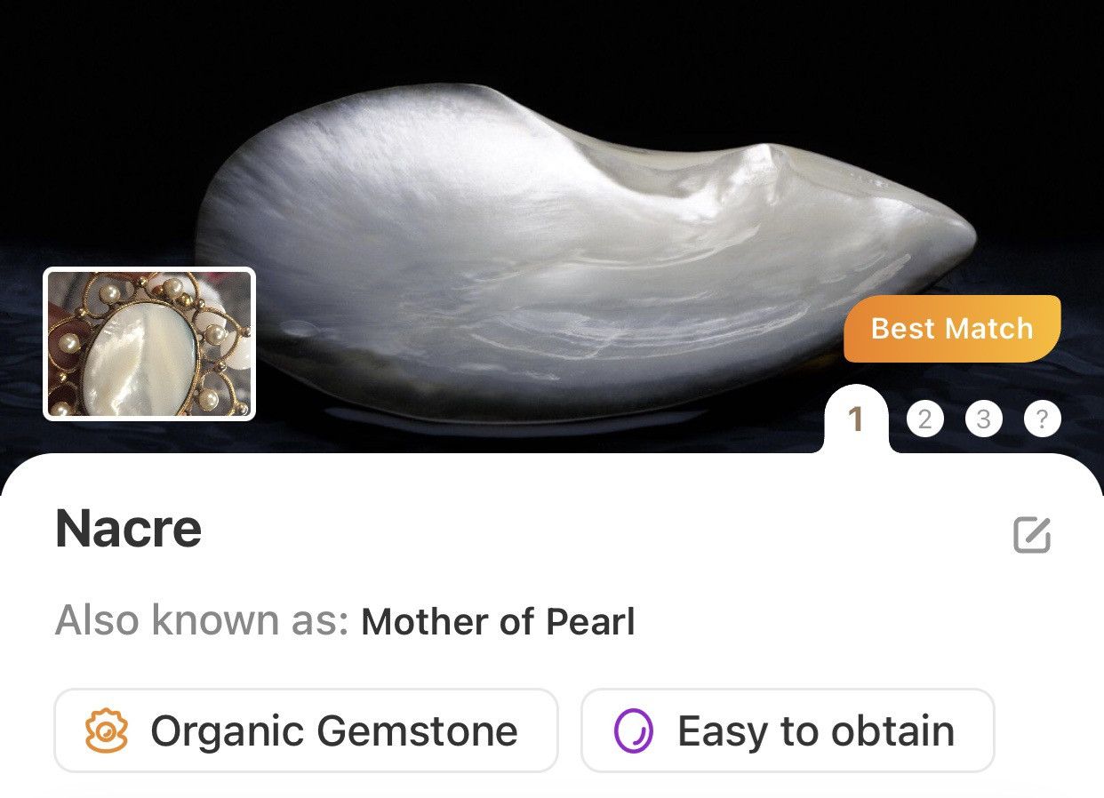 Handmade Handcrafted graduated milky quartz mother of pearl necklace Size ONE SIZE - 12 Thumbnail
