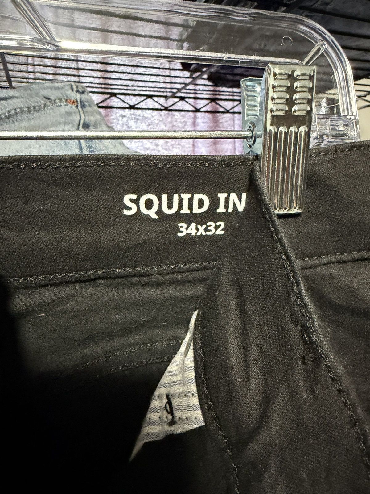 Other NWT Mugsy Stretch Squid Ink 34x32 Jeans Black Size US 34 / EU 50 - 2 Thumbnail