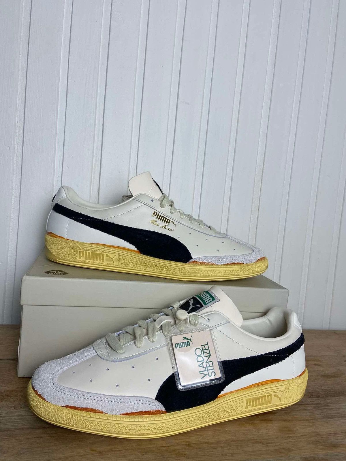 Puma New Puma Vlado Stenzel "The NeverWorn" size 11,5us rare Size US 11.5 / EU 44-45 - 14 Thumbnail