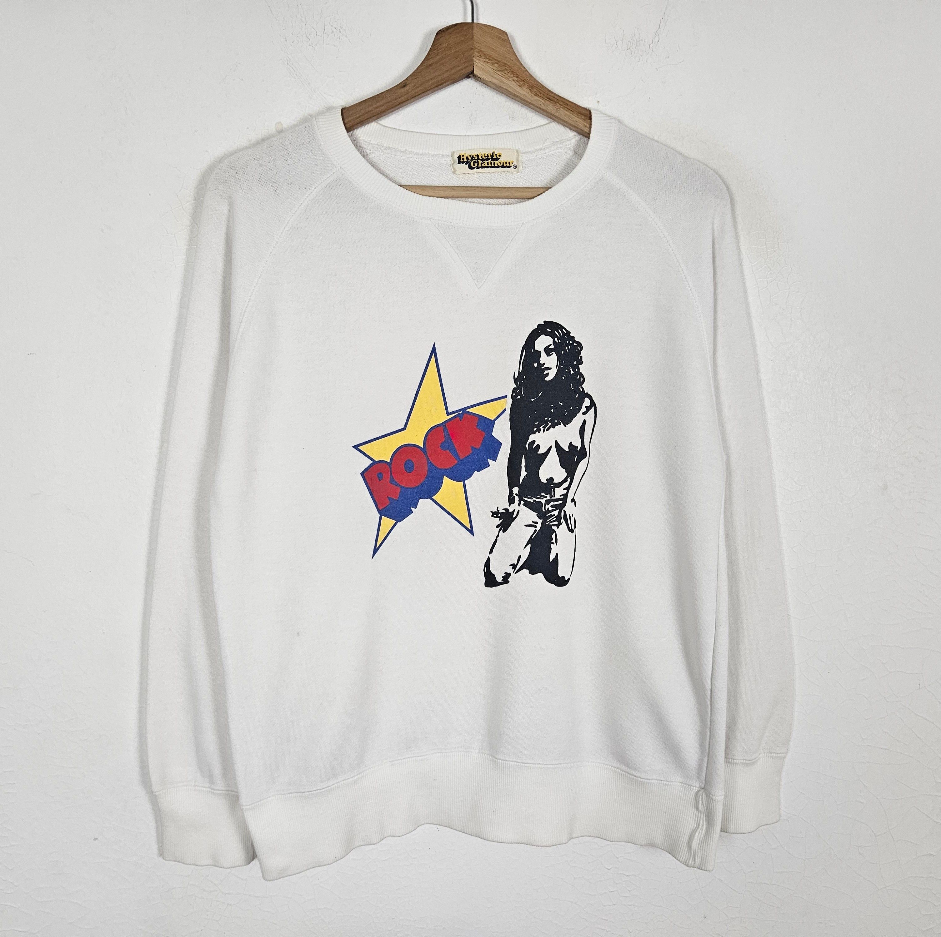 Hysteric Glamour × Japanese Brand Hysteric Glamour Rock sweatshirt Size US S / EU 44-46 / 1 - 2 Thumbnail