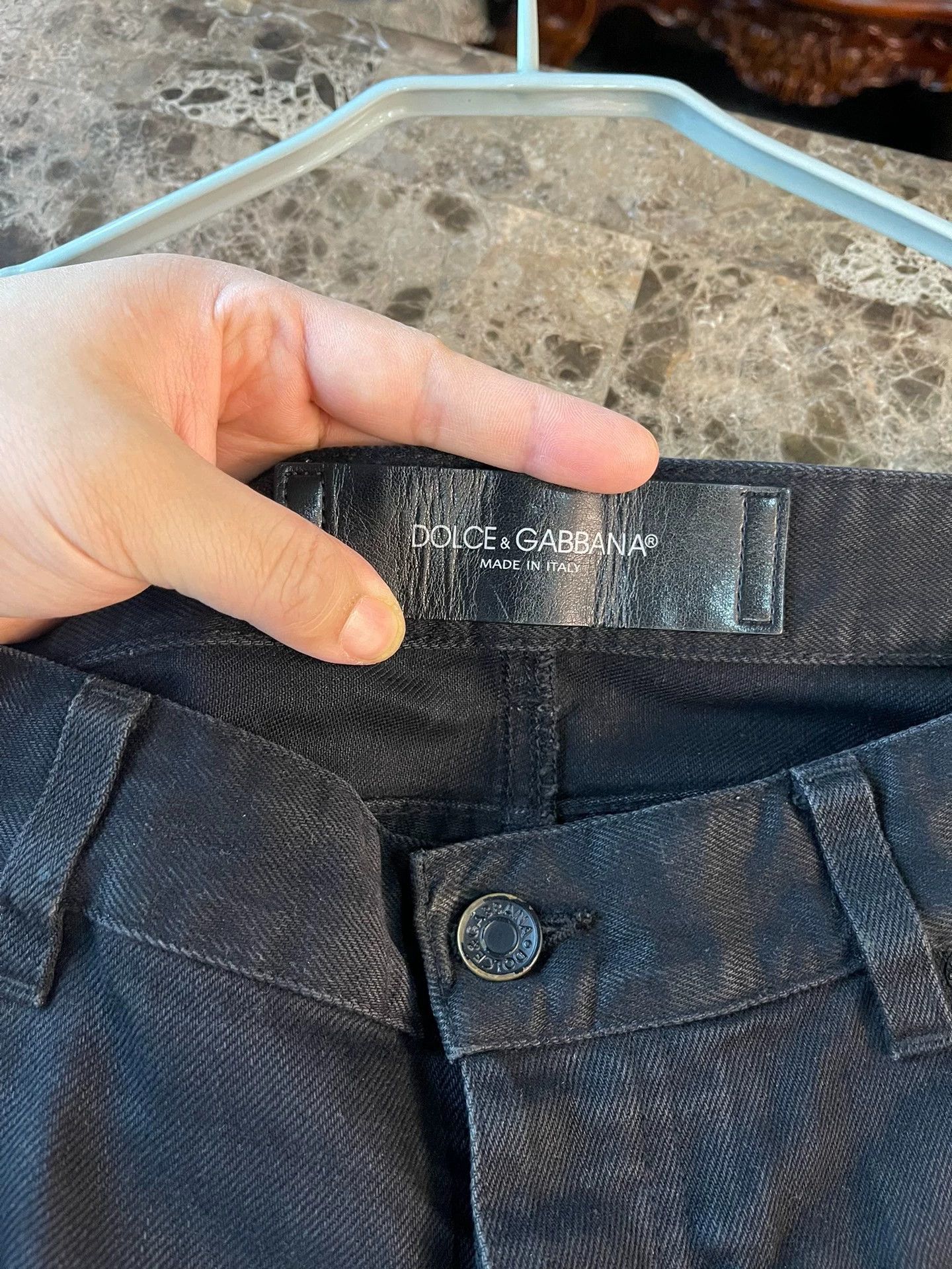 Dior DG Distressed Knee Jeans 46 Size US 30 / EU 46 - 3 Thumbnail