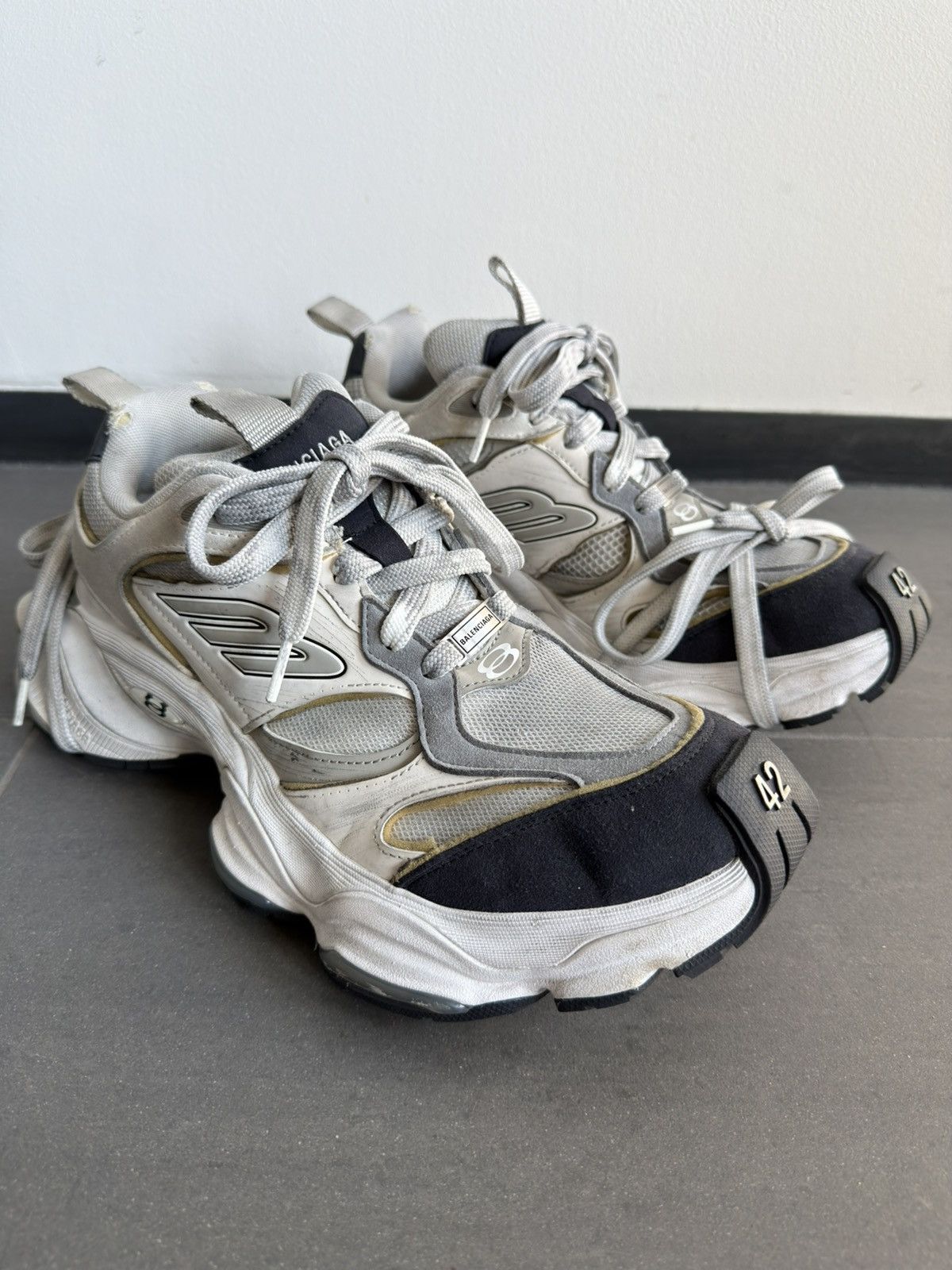 Balenciaga Cargo Sneaker Summer 24 Black and White