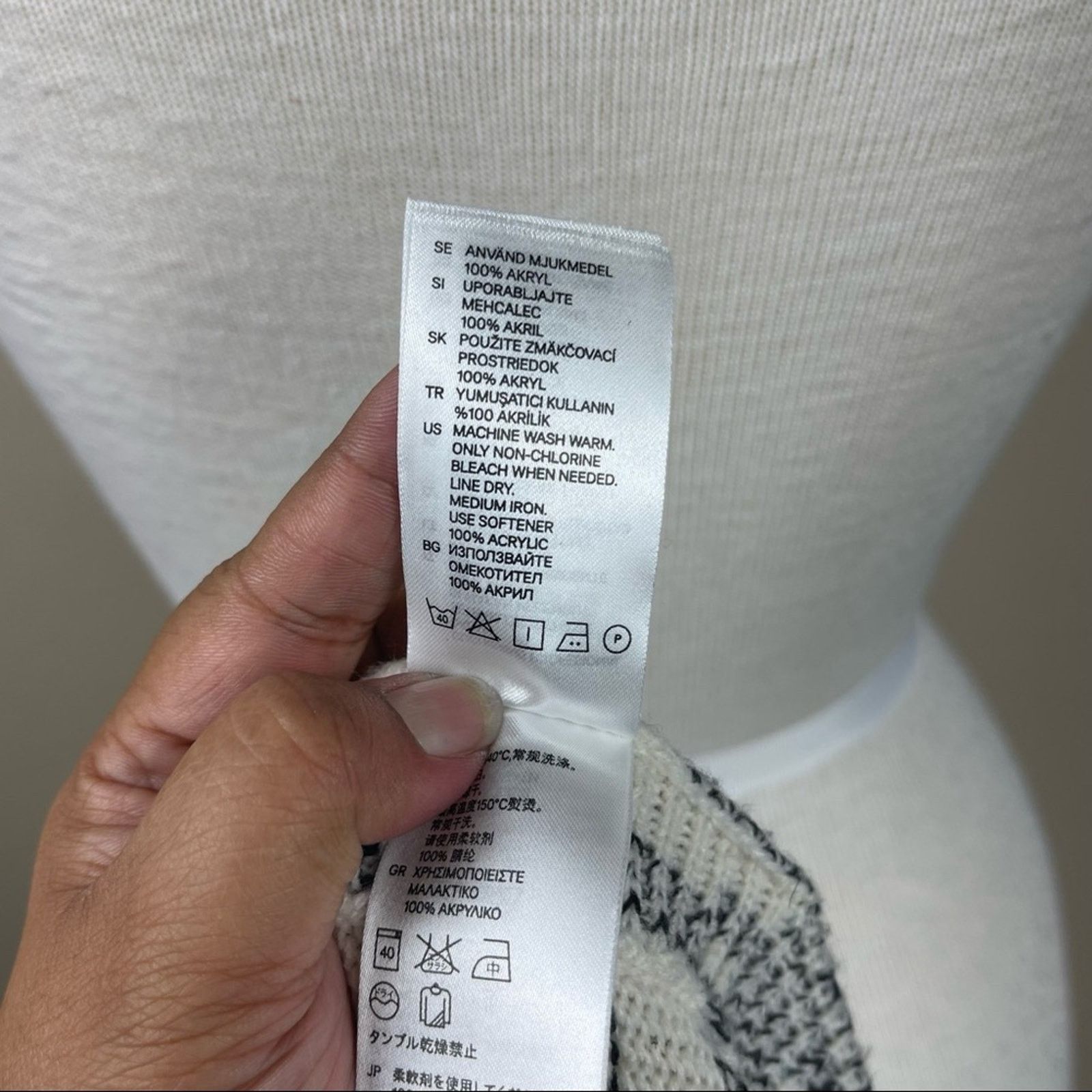 Divided H&M Divided Pullover Scoop Neck Sweater Multi S Size S / US 4 / IT 40 - 8 Thumbnail