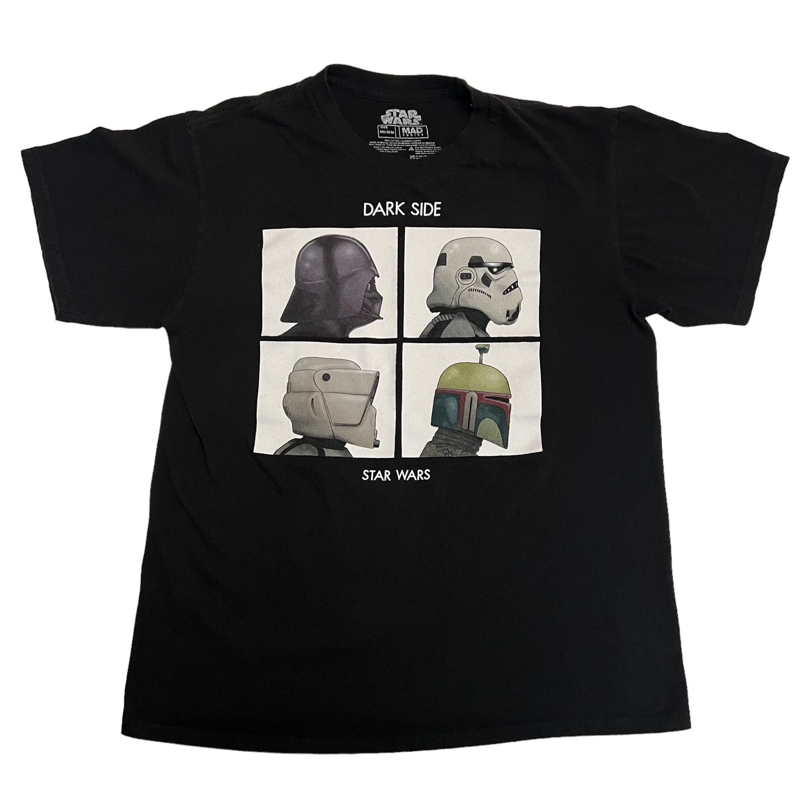 Mad Engine Star Wars Gorillaz Style Vader Boba Darkside T-Shirt Size US M / EU 48-50 / 2 - 1 Thumbnail