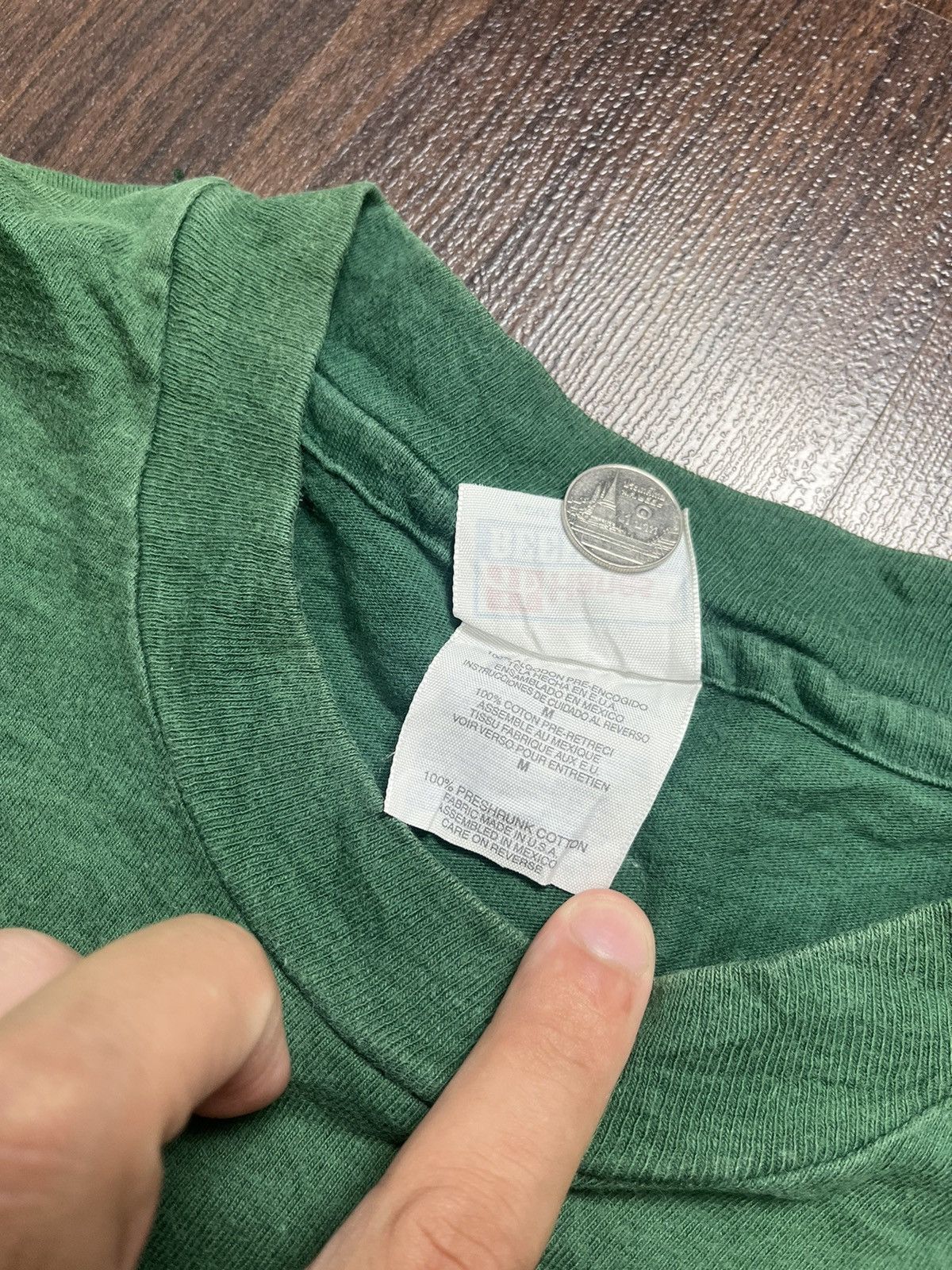 Hanes Vintage Atlanta 1996 Olympics green T-shirt Size M Size US M / EU 48-50 / 2 - 4 Thumbnail