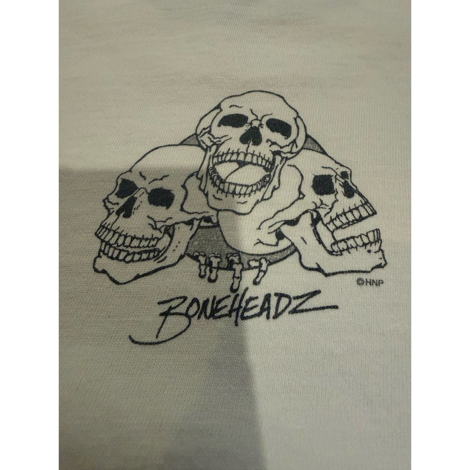 Hanes 1991 Boneheadz Cavemen Skeletons Size Large Size US L / EU 52-54 / 3 - 5 Thumbnail