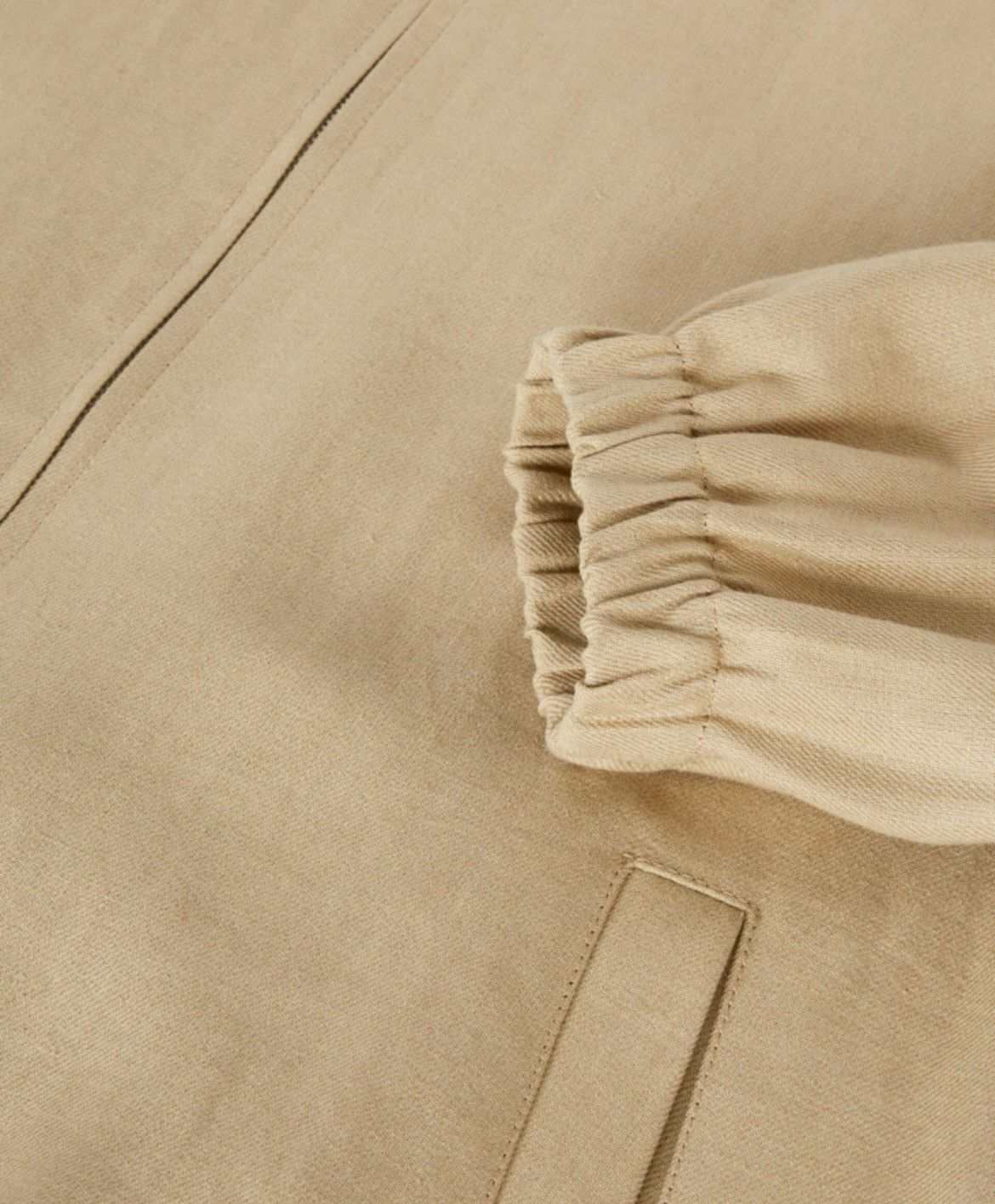 Loro Piana o1srvl11e0725 Bomber Jacket in Beige Size US M / EU 48-50 / 2 - 2 Thumbnail