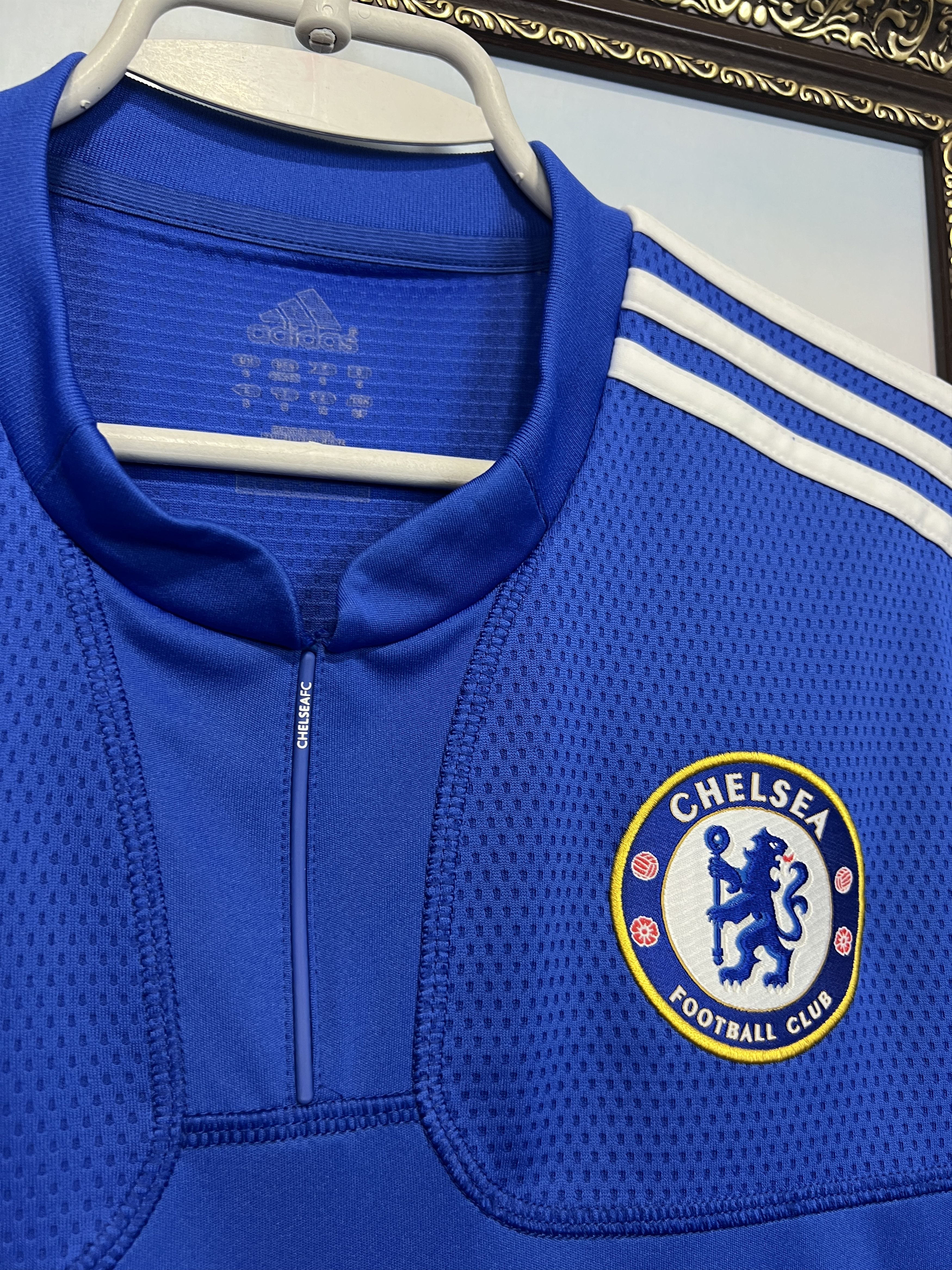 Adidas Chelsea Home football shirt 2009 Soccer Adidas Jersey Trikot Size US S / EU 44-46 / 1 - 6 Thumbnail