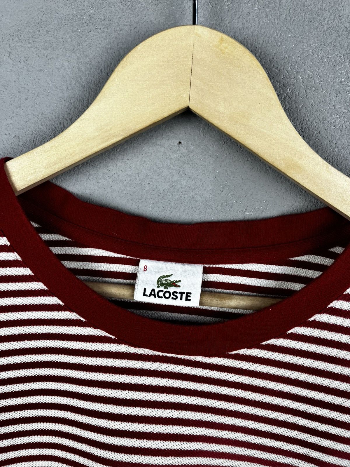 Lacoste Locoste t shirt vintage Size US XXL / EU 58 / 5 - 2 Thumbnail