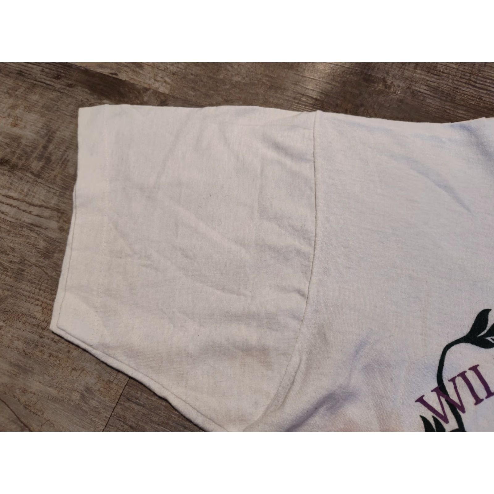 Vintage VINTAGE Screen Stars 1990s Unisex Cotton T-Shirt Wildflowers of Alaska White Large Short Sleeve Made in USA Size US L / EU 52-54 / 3 - 4 Thumbnail