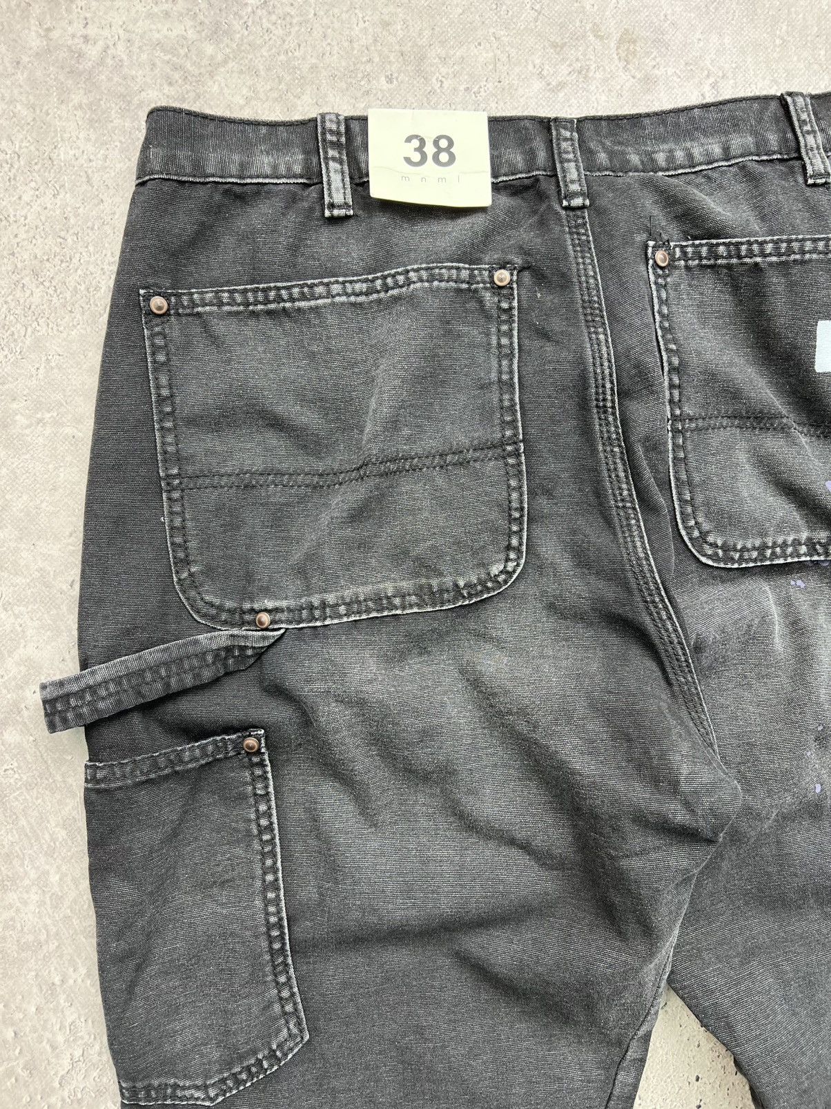 Carhartt × Vintage VINTAGE BAGGY FLARED NEW DOUBLE KNEE PANTS DISTRESSED Size US 38 / EU 54 - 10 Thumbnail