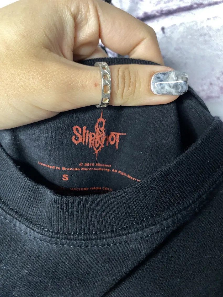 Band Tees Slipknot Vintage Tee Faces Mask Bootleg Metal lowa Size US S / EU 44-46 / 1 - 5 Thumbnail