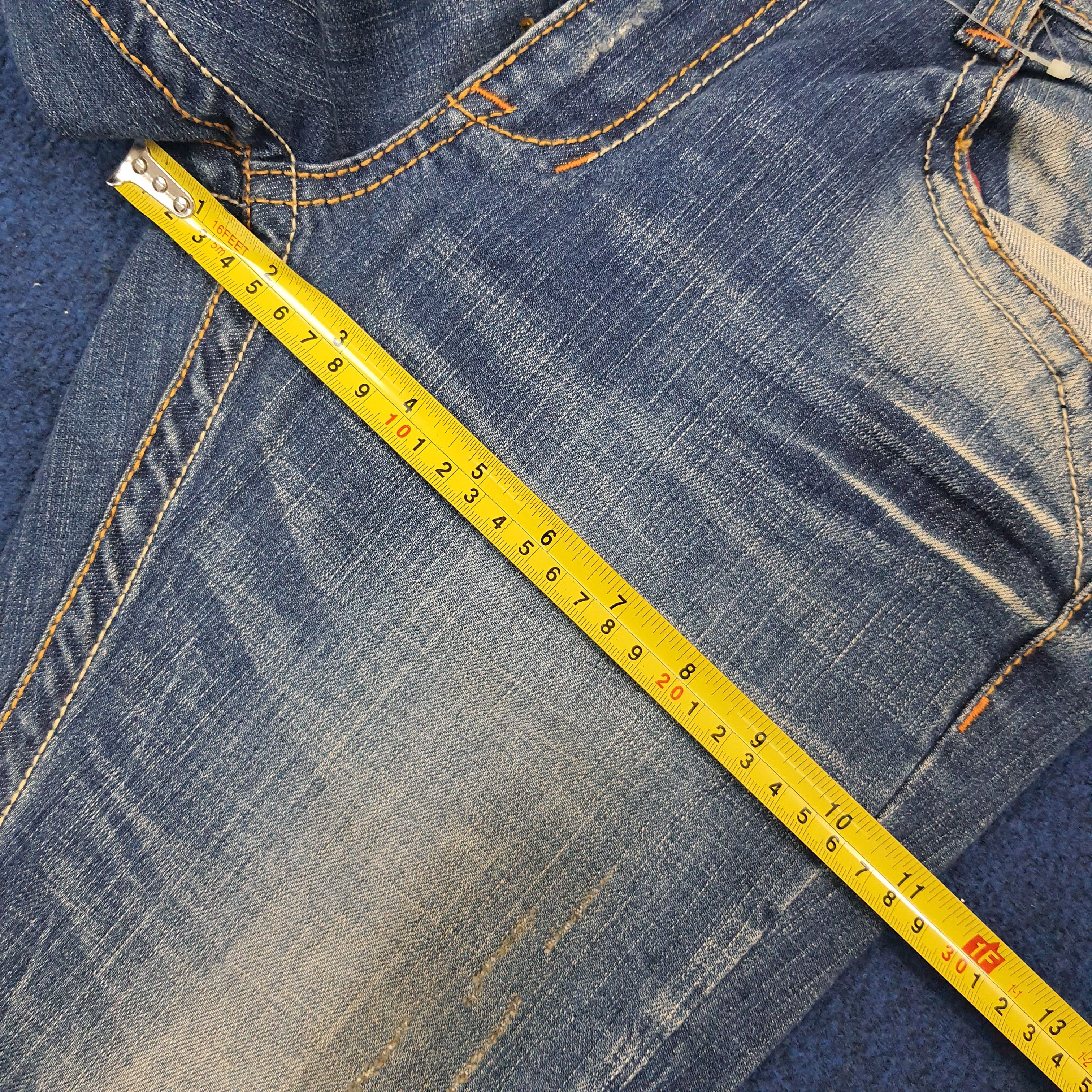 Japanese Brand Vintage Red Pepper Japan Denim Y2K Aesthetic C258N8 Size US 32 / EU 48 - 16 Thumbnail