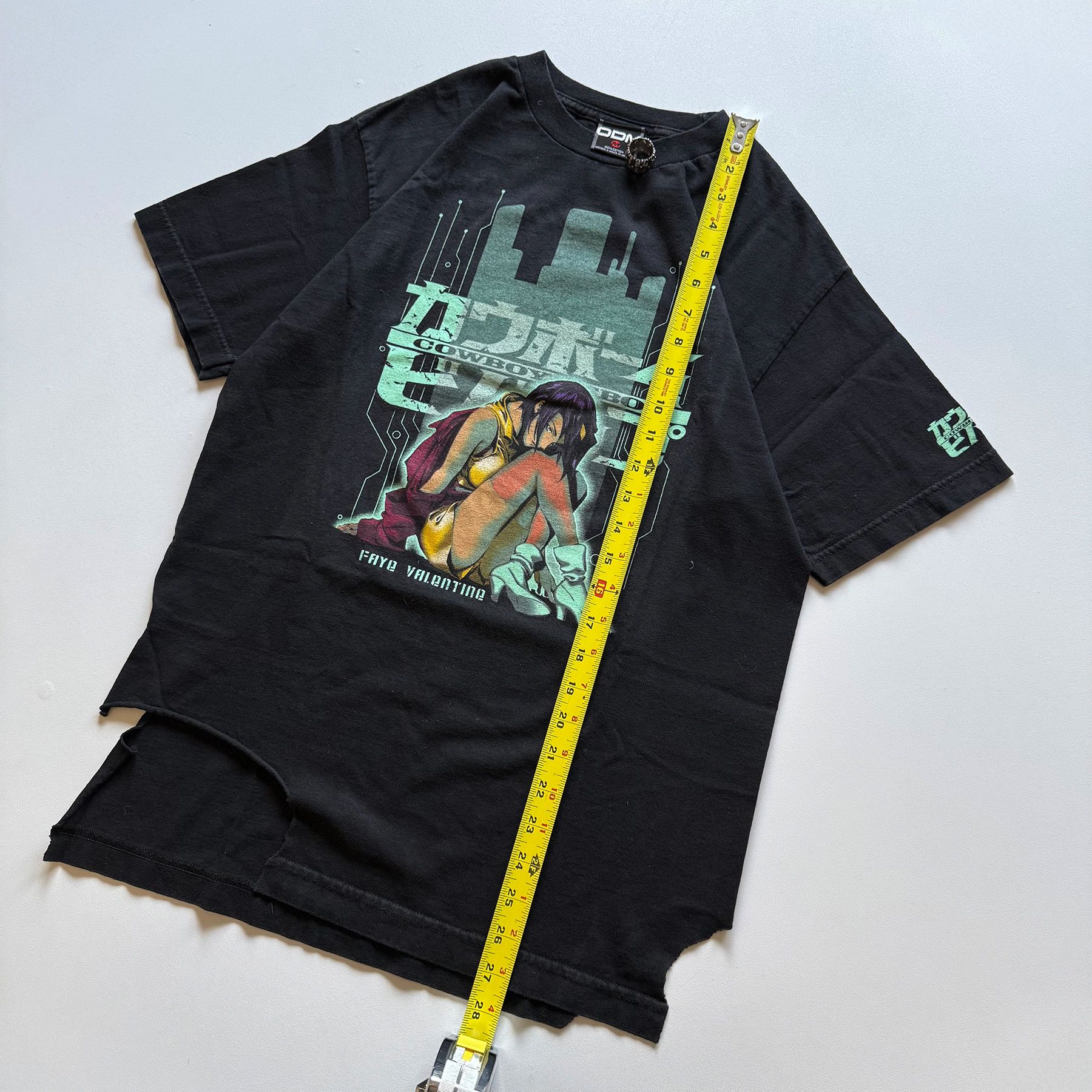 Vintage 2000 Vintage Cowboy Bebop Faye ODM Grail Tee (THRASHED) Size US M / EU 48-50 / 2 - 5 Thumbnail