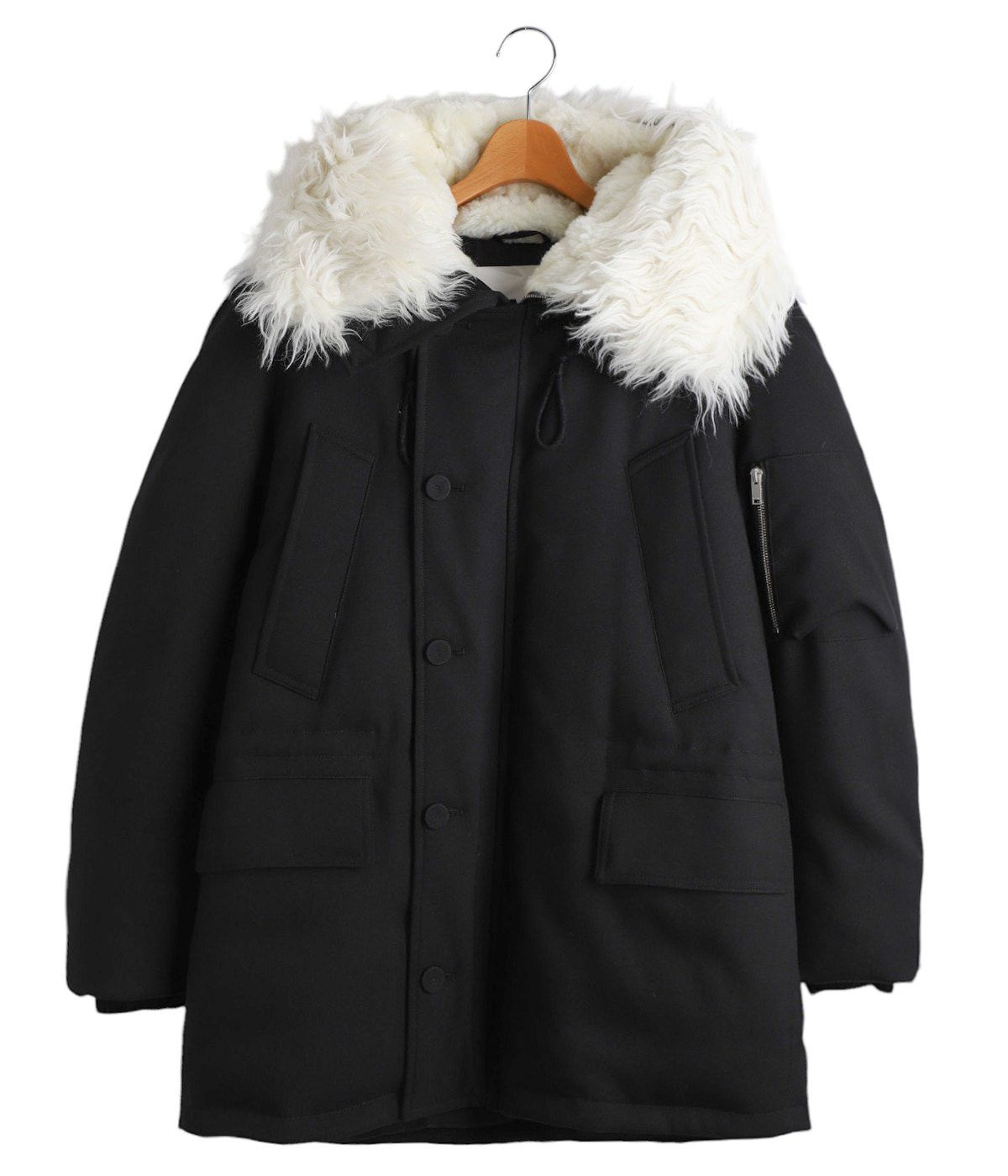 Jil Sander o1mt1gz0426 Down Jacket in Black Size US S / EU 44-46 / 1 - 1 Thumbnail
