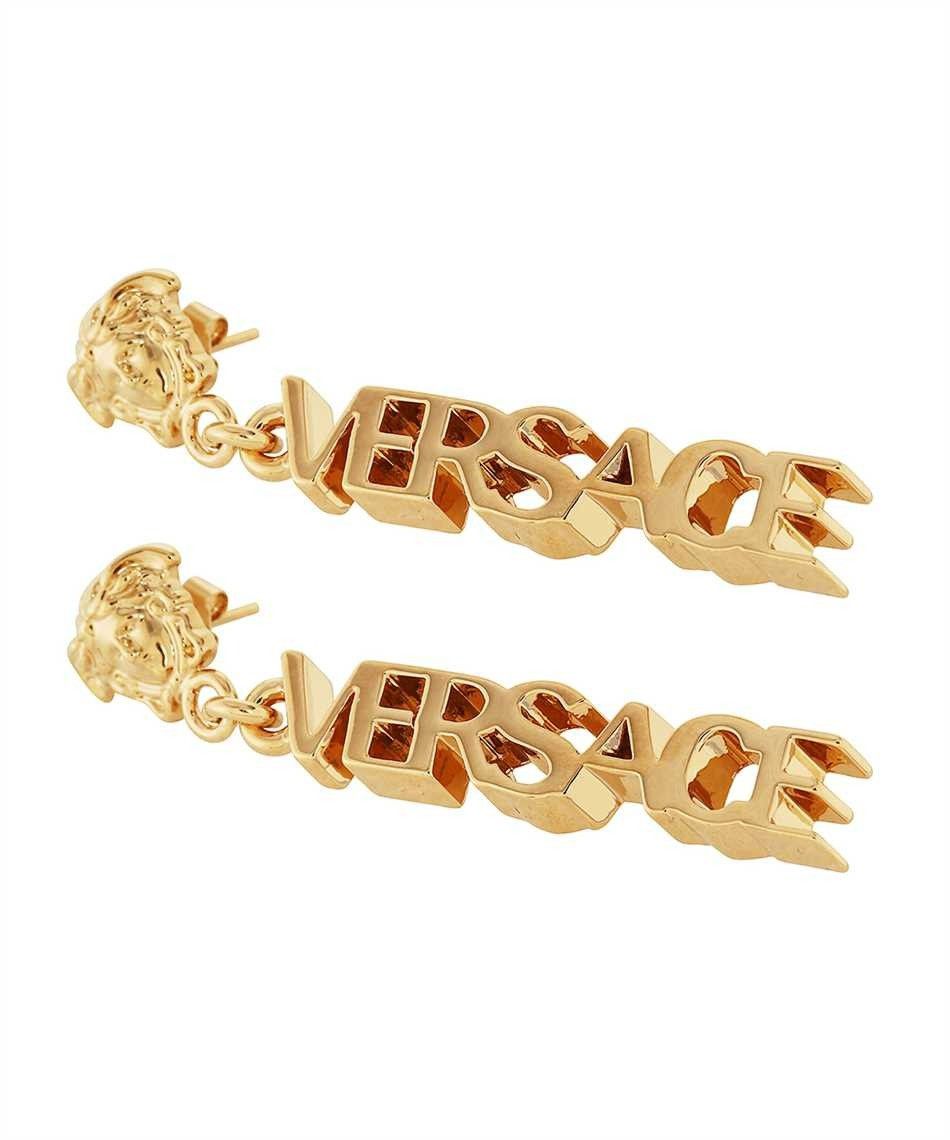 Versace o1s22i1n1024 Size: OS / Logo Pendant Earrings in Gold Size ONE SIZE - 3 Thumbnail
