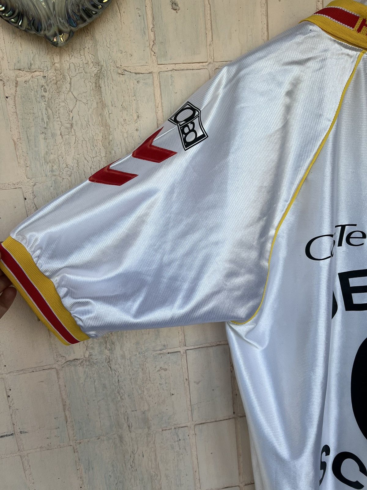 Vintage Vintage Hummel Go Ahead Eagles 1999 Soccer Jersey 6 Jeppe Size US XL / EU 56 / 4 - 16 Thumbnail