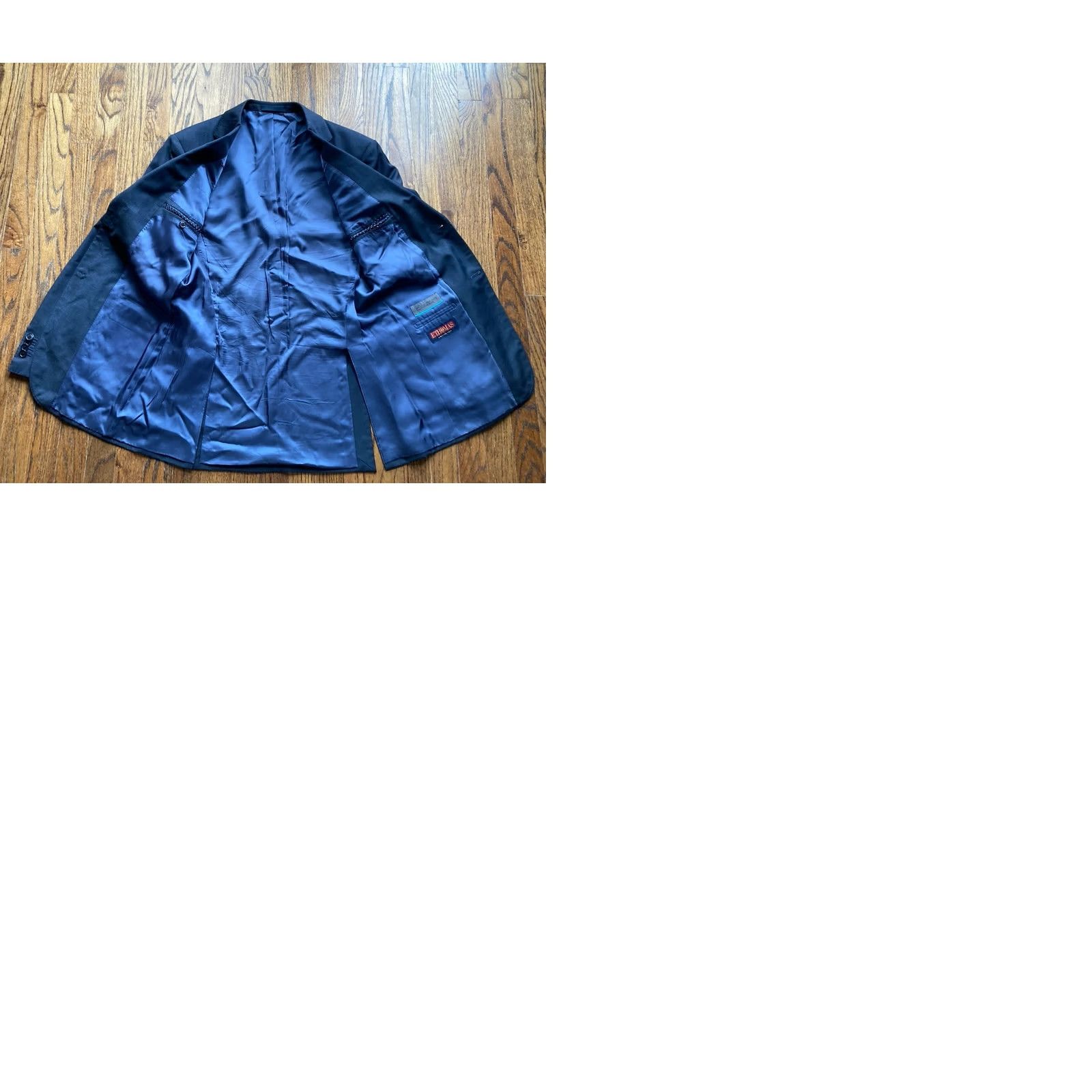 Suitsupply Suitsupply Blazer Jacket Sport Coat Mens Size 38L Wool Midnight Blue E Thomas Size 38R - 9 Thumbnail