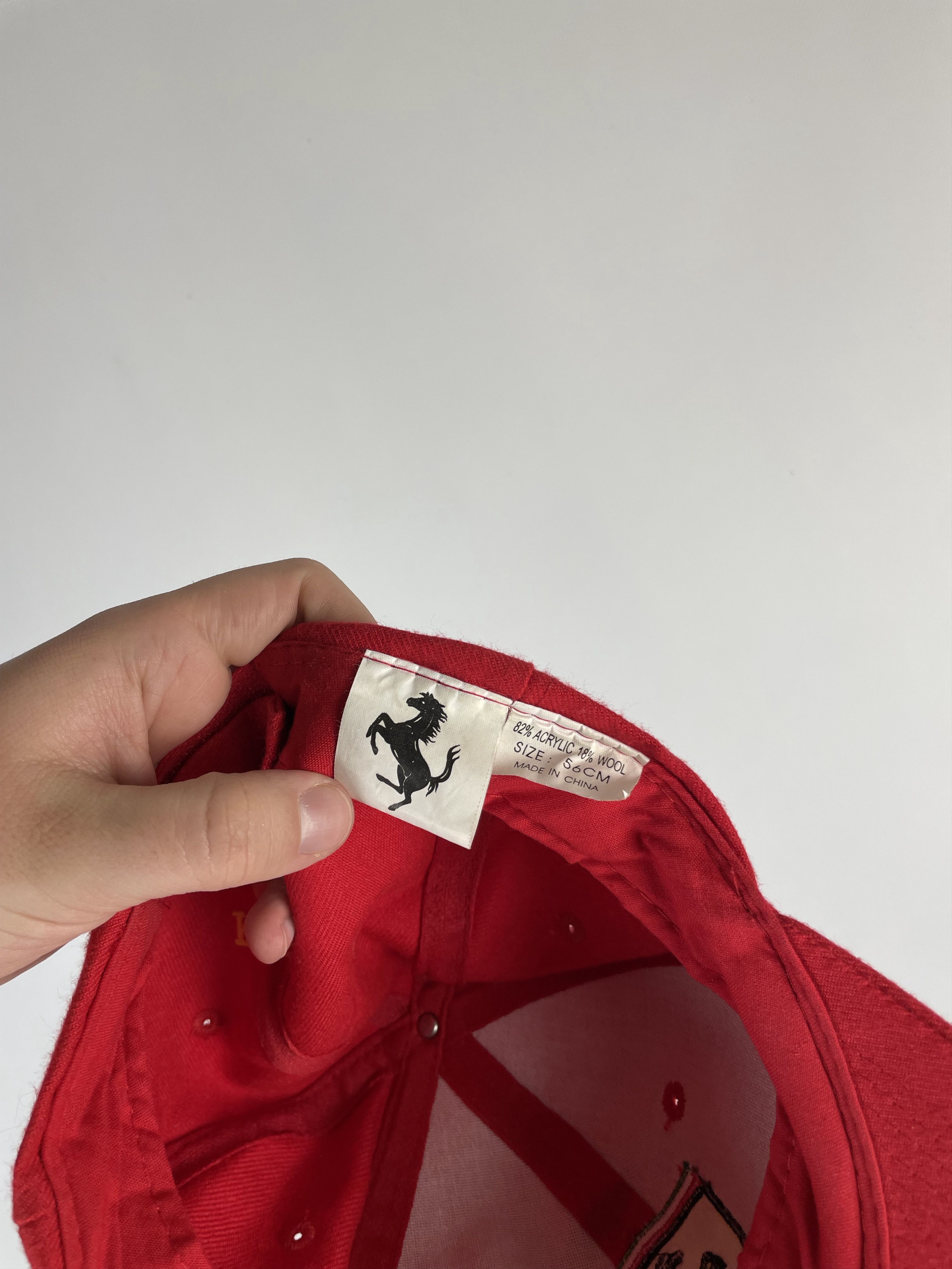 Ferrari × Vintage Vintage streetwear Ferarri racing cap 90s Size ONE SIZE - 8 Thumbnail