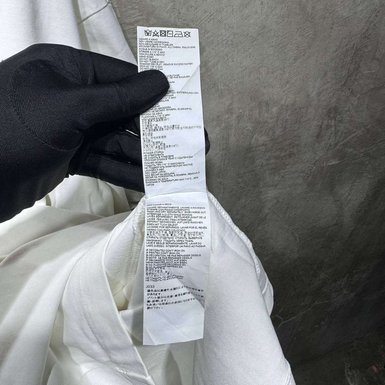 Maison Margiela Maison Margiela Line 10 Caution Tee Size US XXL / EU 58 / 5 - 9 Thumbnail