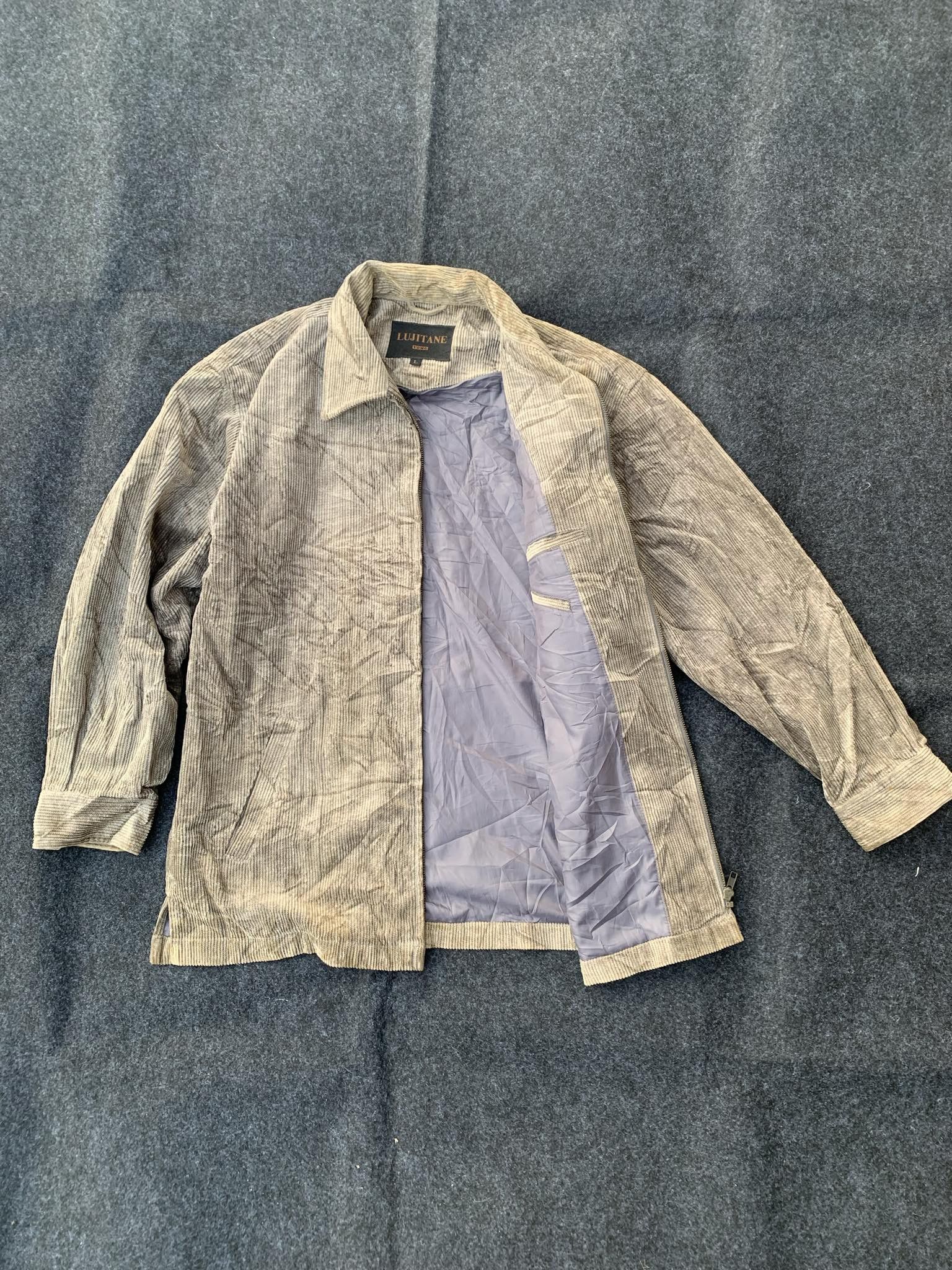 Japanese Brand Lujitane uomo coundroy jacket Size US L / EU 52-54 / 3 - 6 Thumbnail