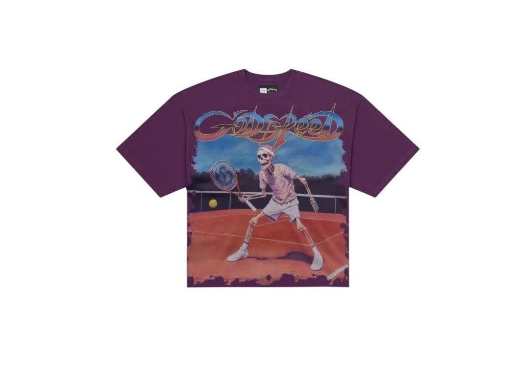 Godspeed Godspeed Top Spin Purple Wash Tee Size US XL / EU 56 / 4 - 1 Thumbnail