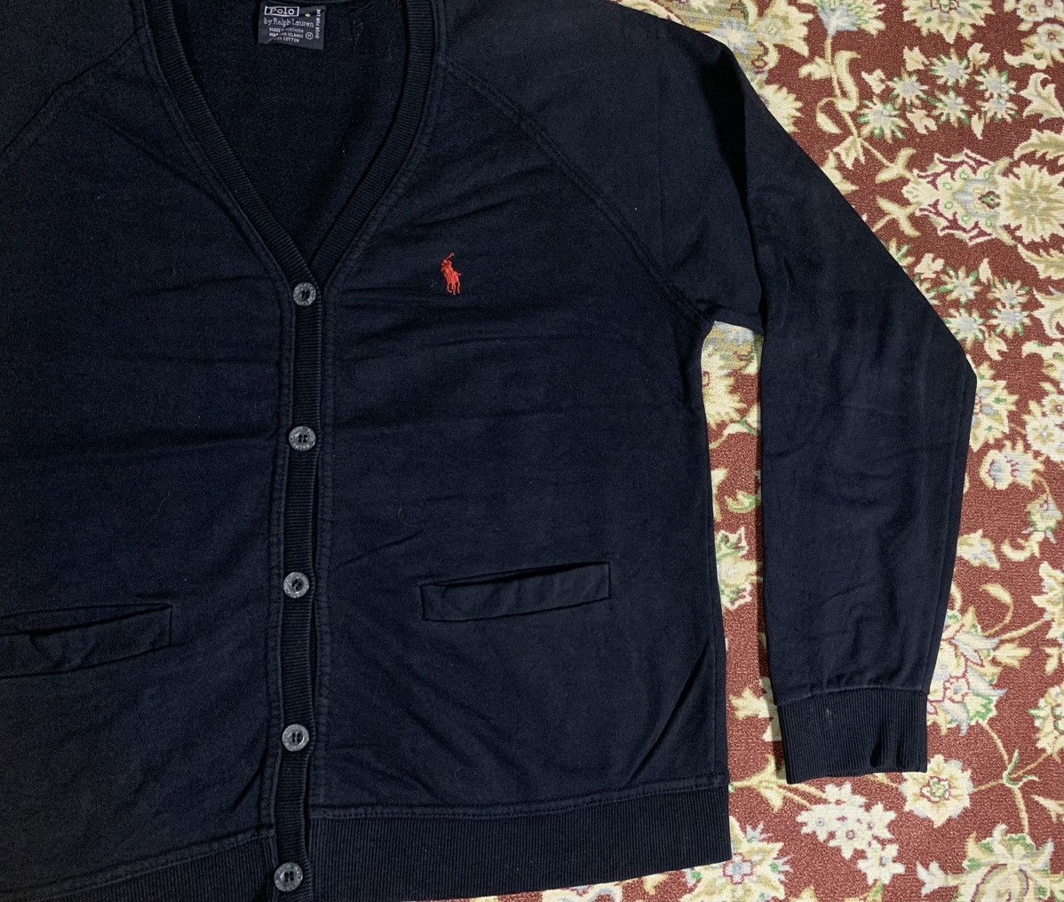 Japanese Brand × Polo Ralph Lauren × Vintage VINTAGE POLO BY RALPH LAUREN CARDIGAN RARE Size M / US 6-8 / IT 42-44 - 4 Thumbnail