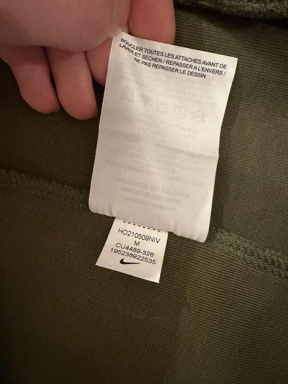 Nike Nike tech jacket green Size US M / EU 48-50 / 2 - 4 Thumbnail