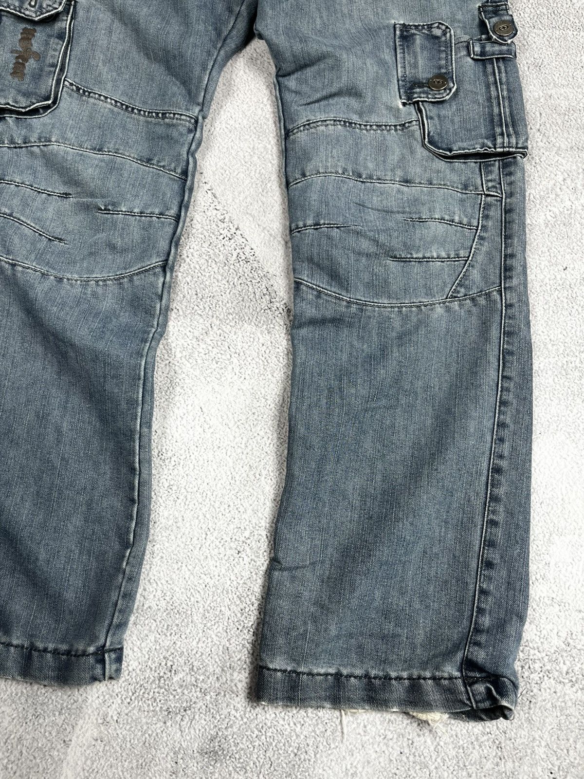 No Fear × Vintage crazy y2k vintage faded jeans if six was nine style no fear Size US 32 / EU 48 - 10 Thumbnail