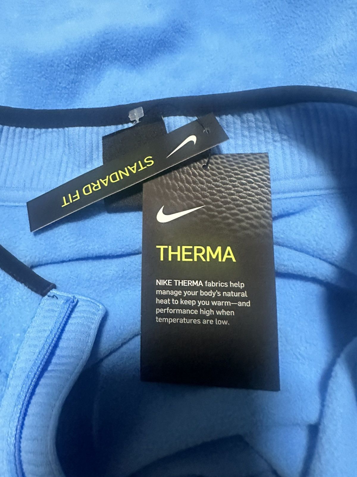 Nike Men’s new with tags Nike Carolina blue quarter zip fleece Size US XL / EU 56 / 4 - 6 Thumbnail