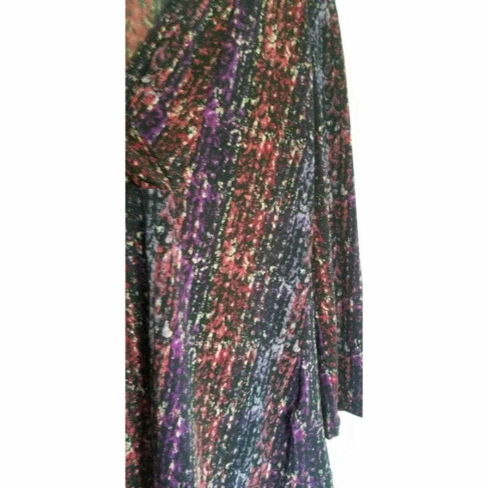 Other Women’s 212 Collection Patterned Blouse Small Maroon Burgun Size S / US 4 / IT 40 - 6 Thumbnail