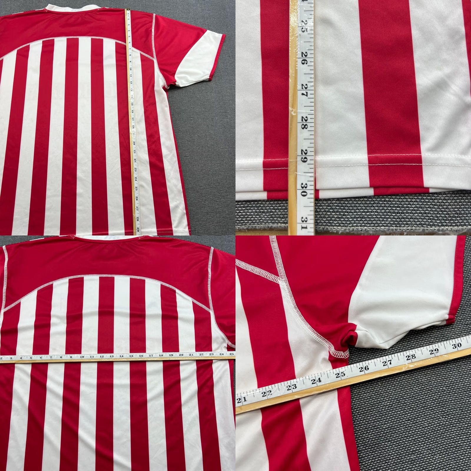 Puma PUMA Stoke City 2004 2005 Home Football Jersey Mens 2XL Shirt XXL Multicolor Short Sleeve Activewear Moisture Wicking Quick Dry Football Size US XXL / EU 58 / 5 - 9 Thumbnail