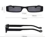 VIBE Vintage square frame sunglasses Size ONE SIZE - 4 Thumbnail