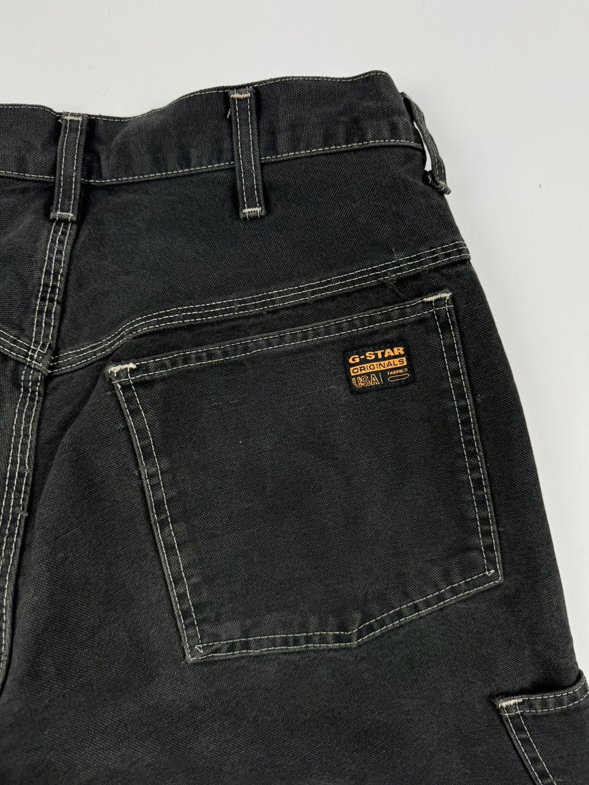 G-Star Vintage Faded G-Star Double Knee Workwear Pants Size US 31 - 14 Thumbnail