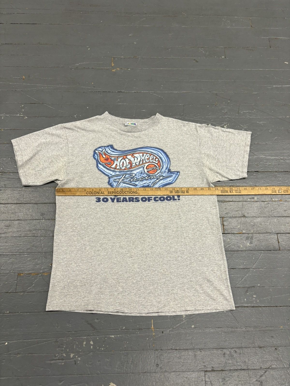 Vintage Vintage 90s hot wheels tee Size US L / EU 52-54 / 3 - 4 Thumbnail