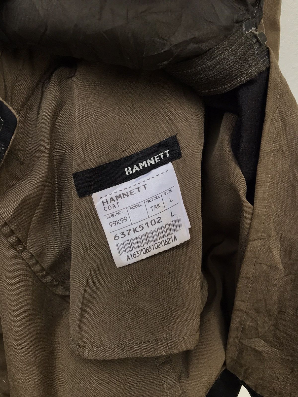 Katharine Hamnett London × Vintage Grail..!! Hamnett Japanese Brands Parka Hood Design Size US L / EU 52-54 / 3 - 6 Thumbnail
