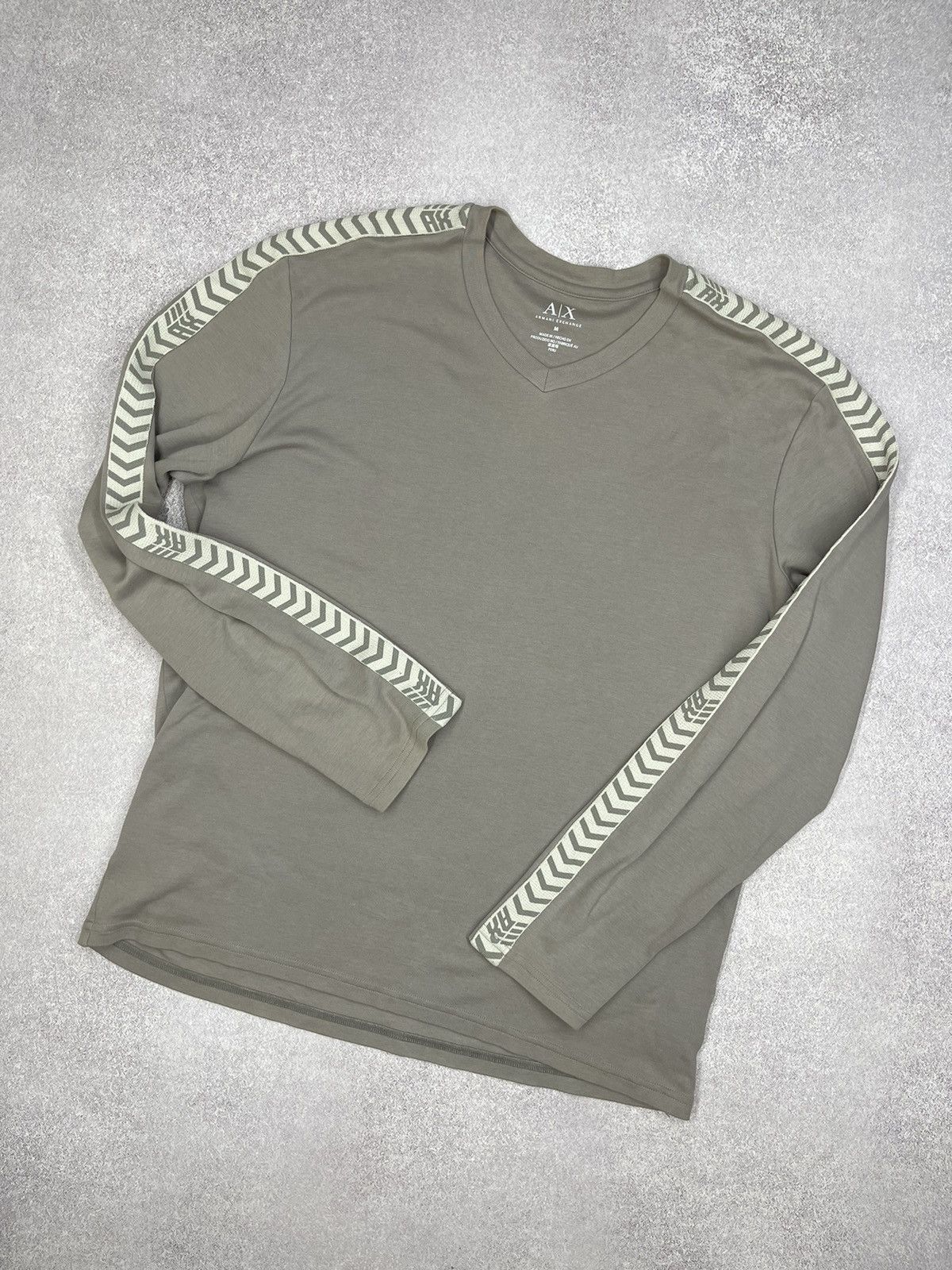 Mens Armani Exchange Longsleeve Lampas Size M