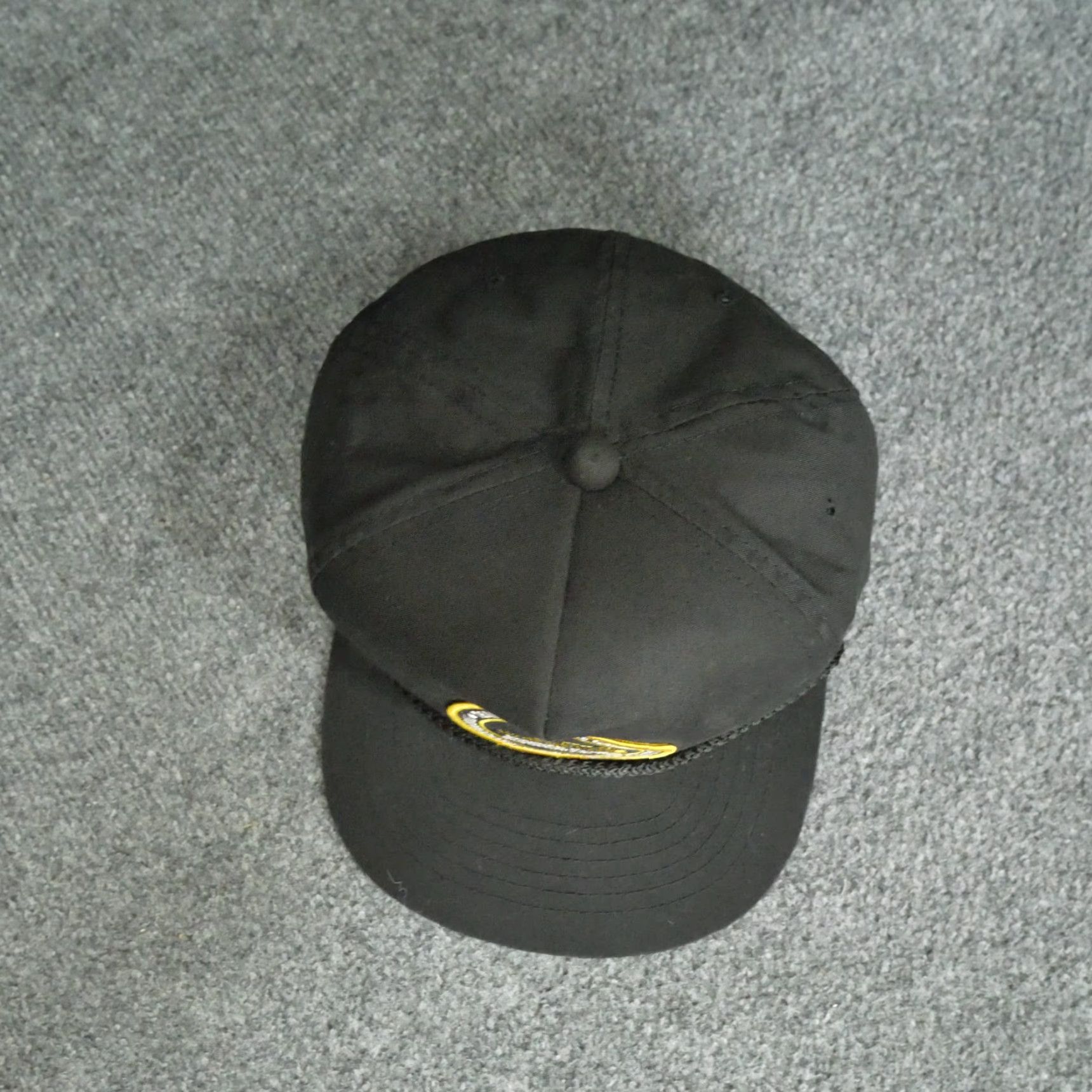 Vintage VINTAGE Hat Adult Mens Black Patch Union Team Work Snap Back Logo Adjustable"} Size ONE SIZE - 4 Thumbnail