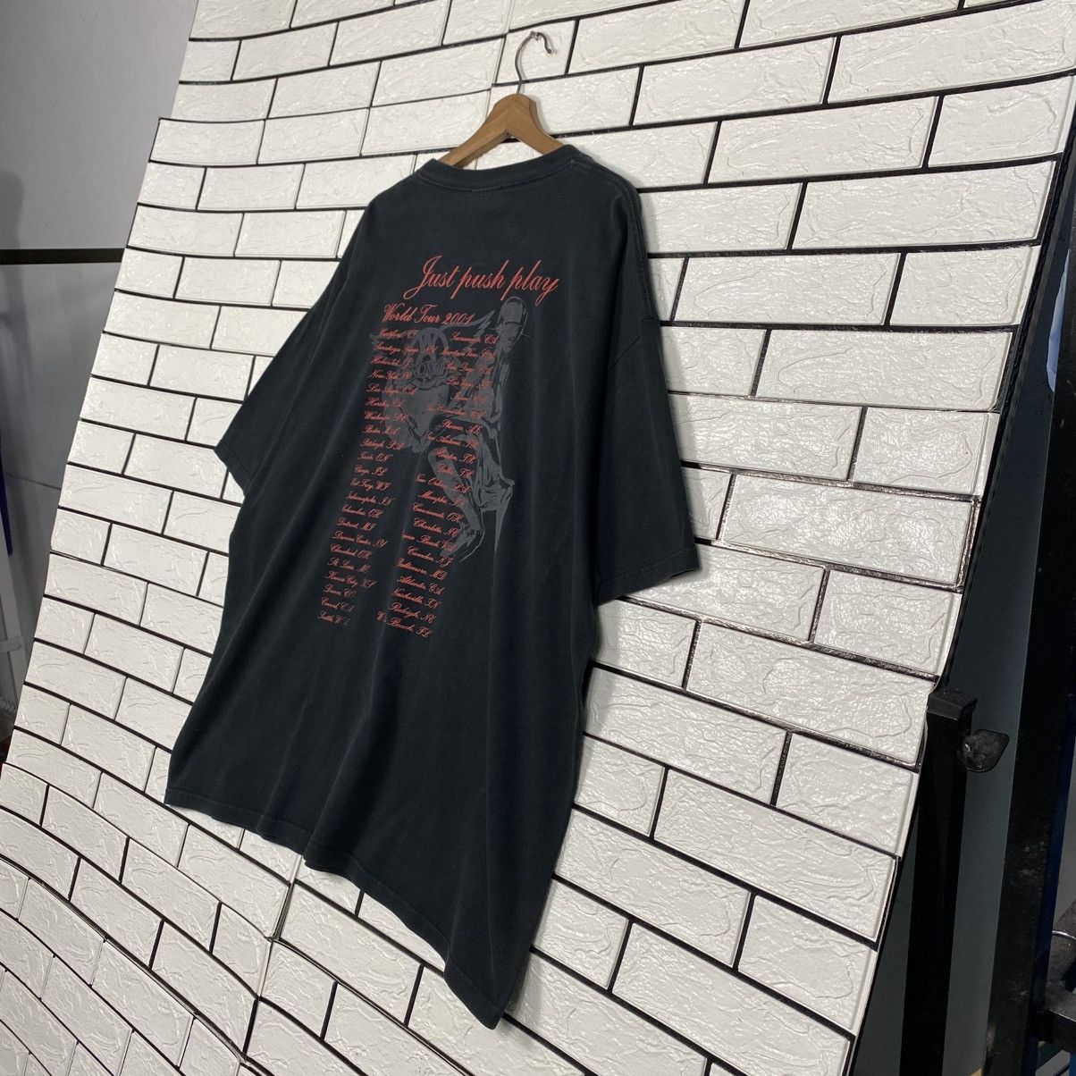Band Tees 📌Vintage 90's Band Tees Aerosmith Big Logo Short Sleeve Size US XXL / EU 58 / 5 - 11 Thumbnail