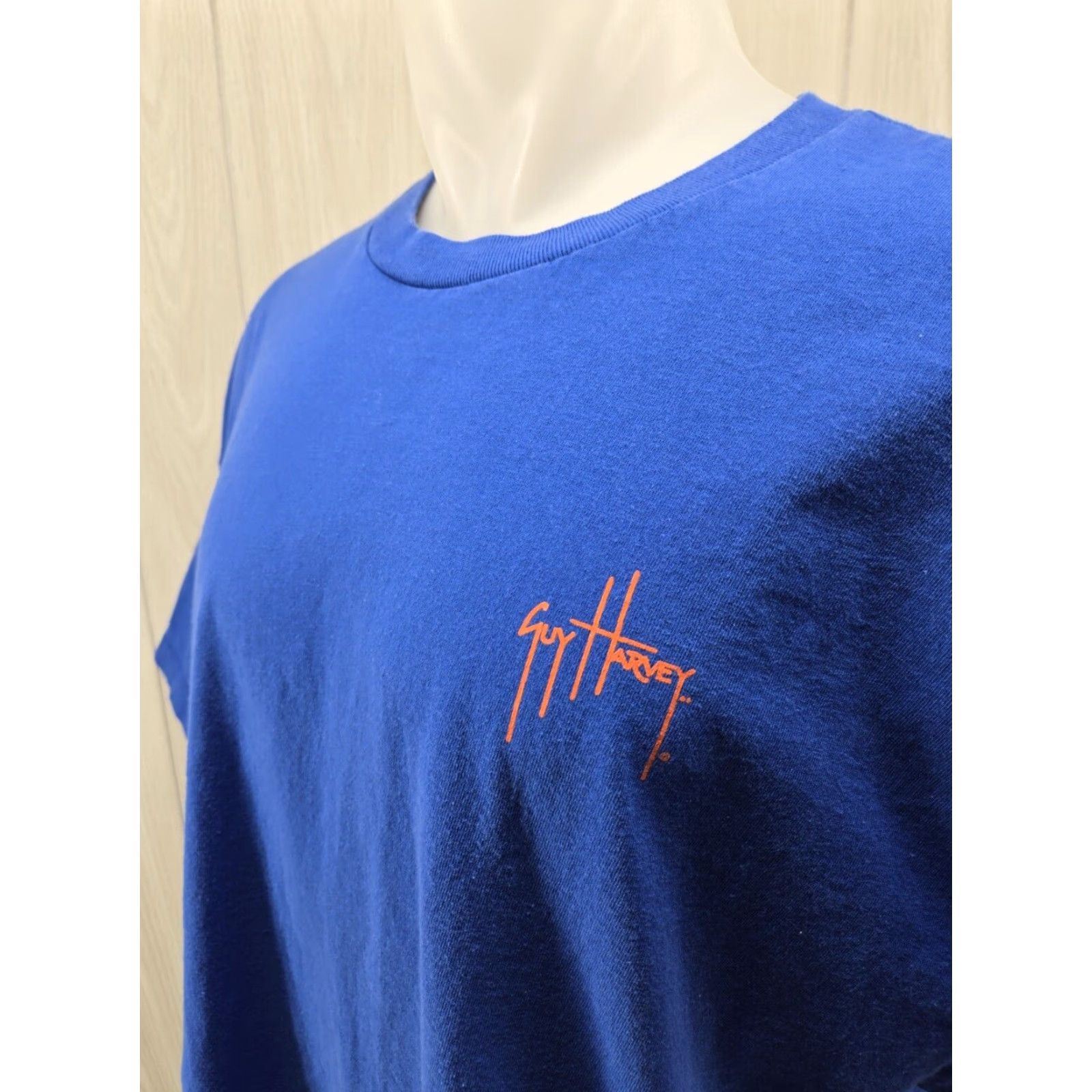 Guy Harvey Guy Harvey University of Florida Blue T-shirt 2XL Mens Short Sleeve Size 2XL Size US XXL / EU 58 / 5 - 6 Thumbnail
