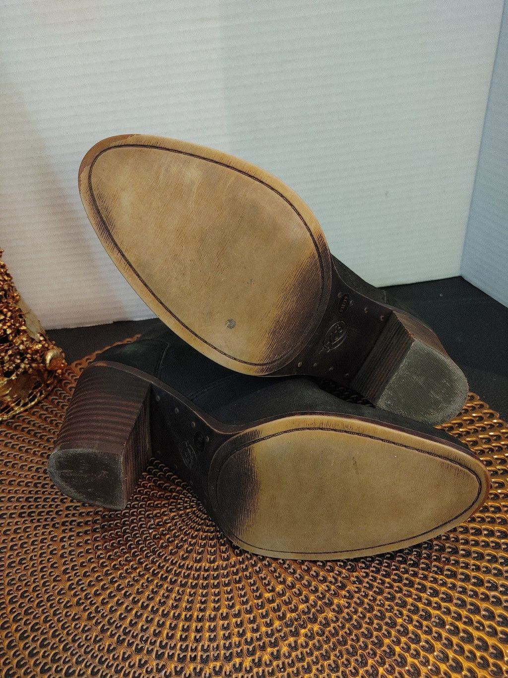 Lucky Brand Lucky Brand Ehllen Leather Ankle Booties Size 9M Size US 9 / IT 39 - 6 Thumbnail