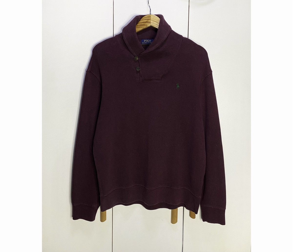 Ralph Lauren Shawl Sweater Medium