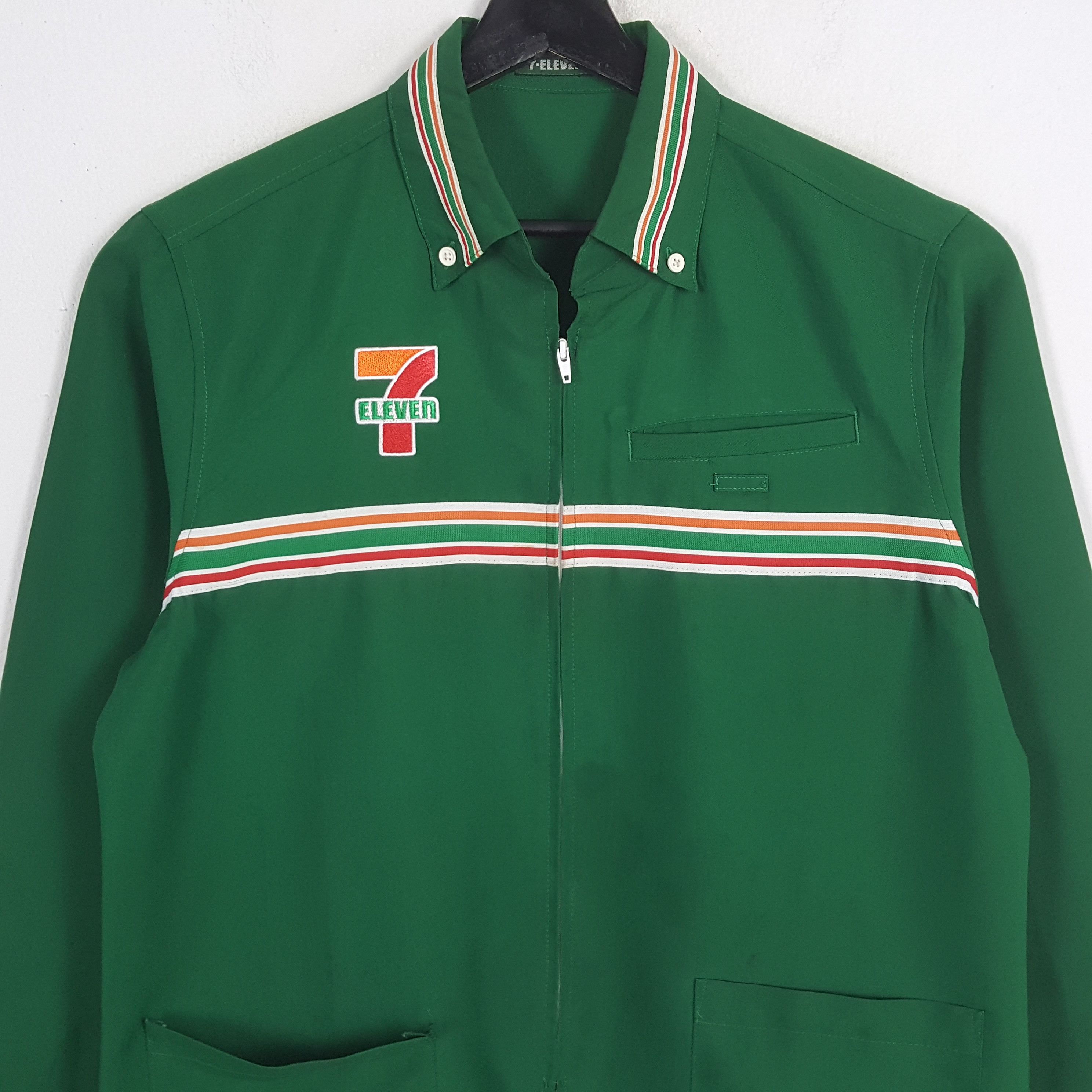 Japanese Brand × Vintage 7 ELEVEn Japanese Workers Uniform Jacket Size US M / EU 48-50 / 2 - 4 Thumbnail