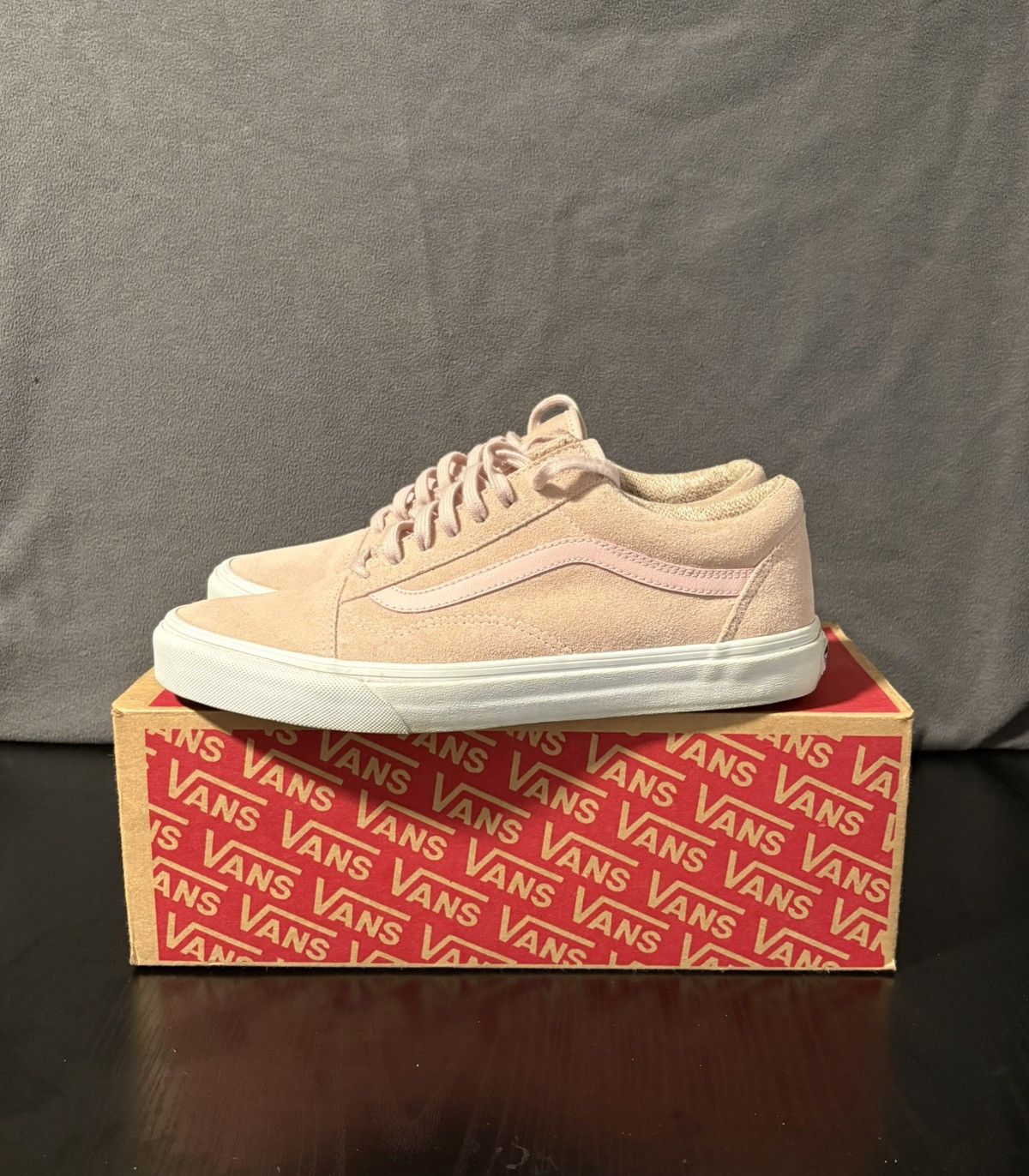 Vans Vans Old Skool - Pink/White size 9.5 - Size US 9.5 / EU 42-43 - 2 Thumbnail