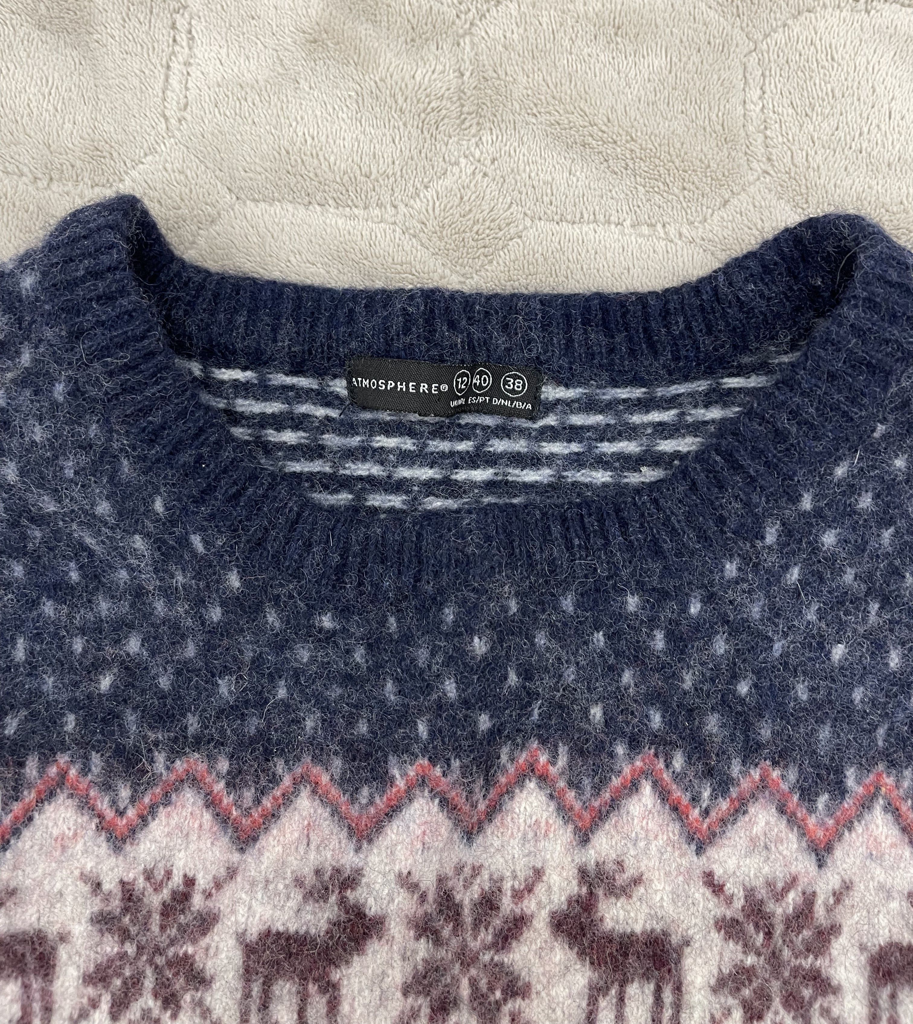 Vintage ATMOSPHERE. WOOL Size S / US 4 / IT 40 - 2 Thumbnail