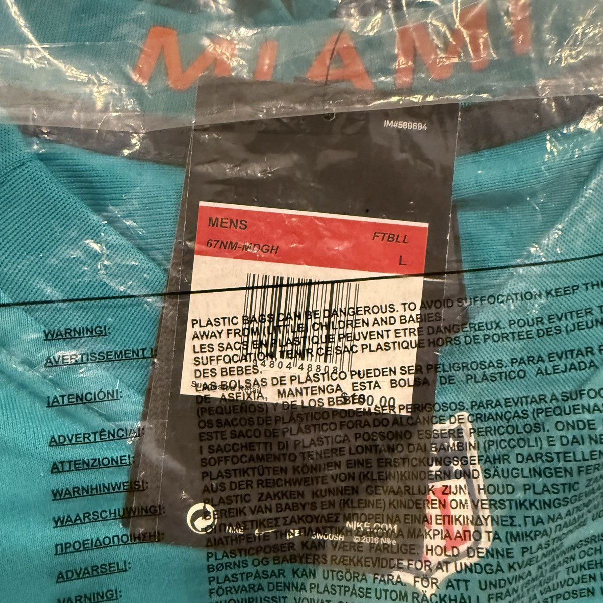 NFL Tua Tagovailoa Miami Dolphins Nike Game Jersey Aqua Large Size US L / EU 52-54 / 3 - 4 Thumbnail
